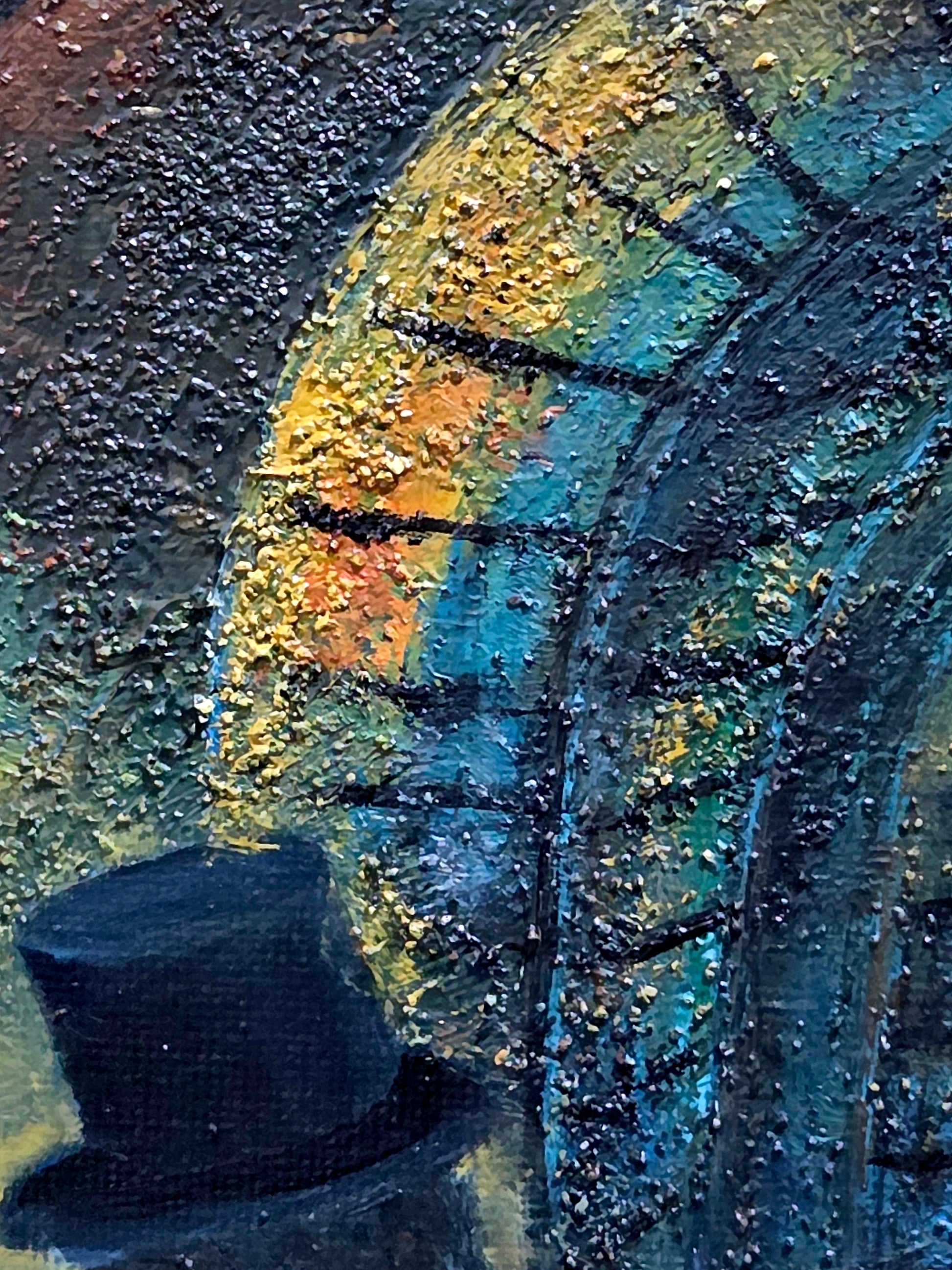 The Keeper of Light – Original Mixed Media Painting - 25