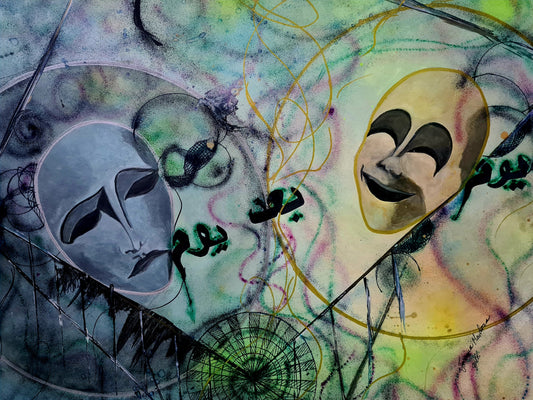 “Day after Day” Original Acrylic Painting by Jasmina Mendoza - 0