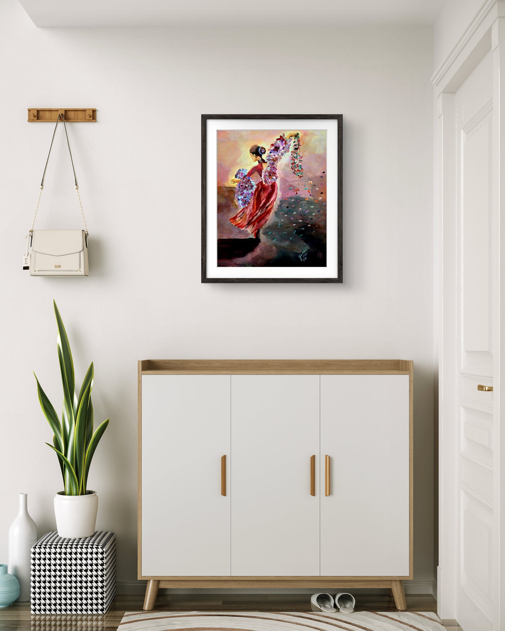 Passion original figurative abstract painting by Jasmina Mendoza - 5