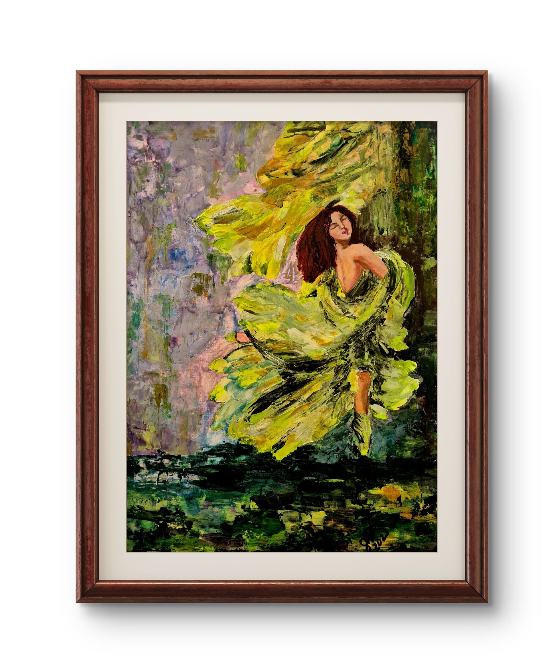 Rebel in Bloom - Original Painting