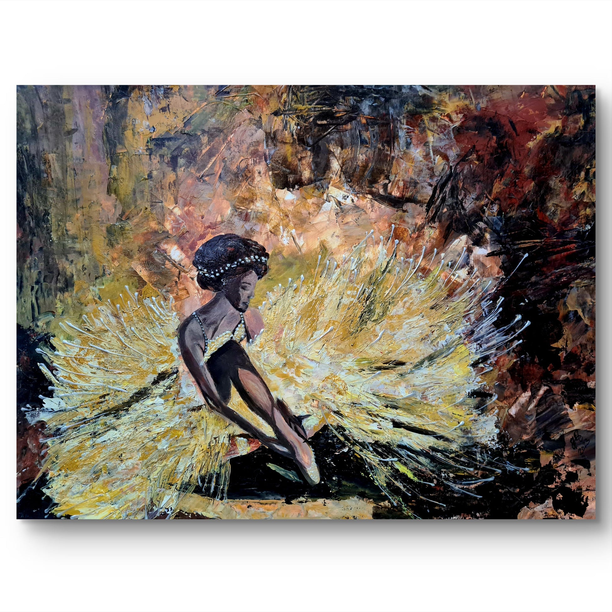 My Way – Original Acrylic Painting by Jasmina Mendoza - 0