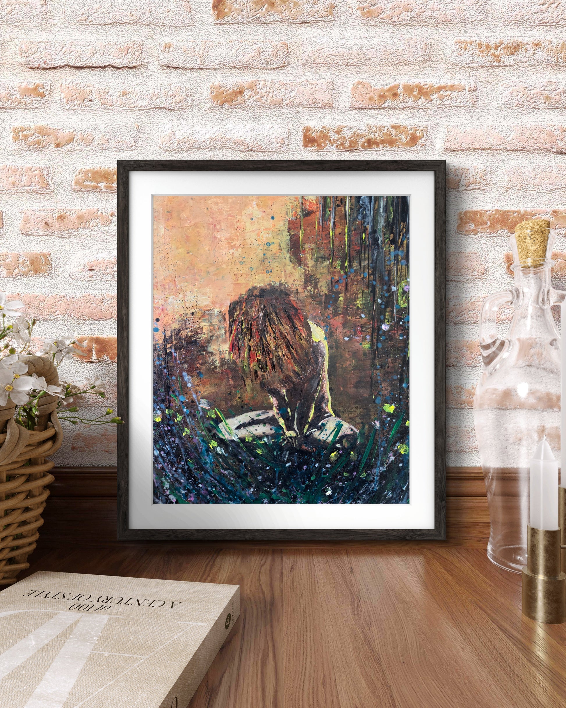 Metamorphosis original acrylic painting by Jasmina Mendoza - 6