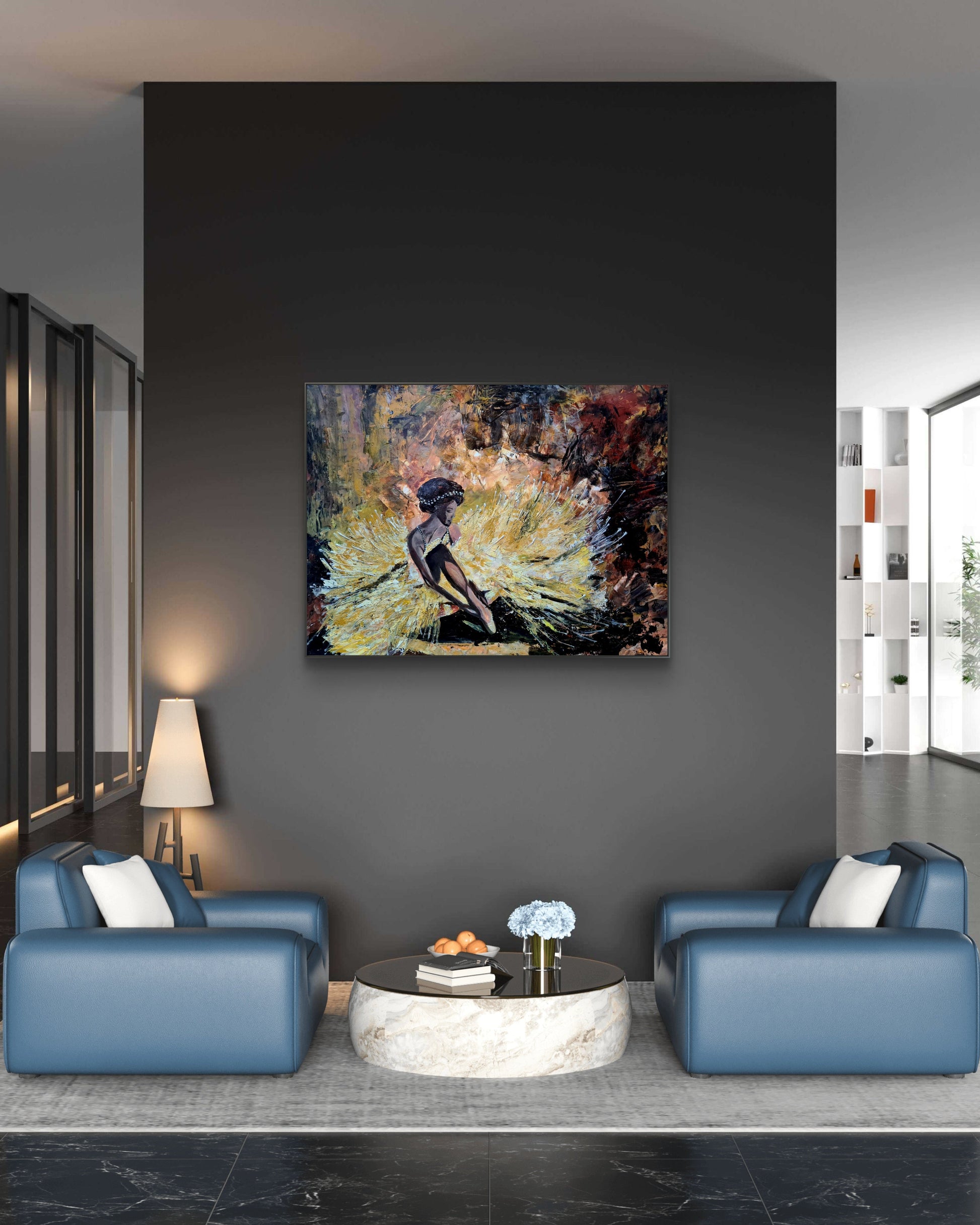 My Way – Original Acrylic Painting by Jasmina Mendoza - 8