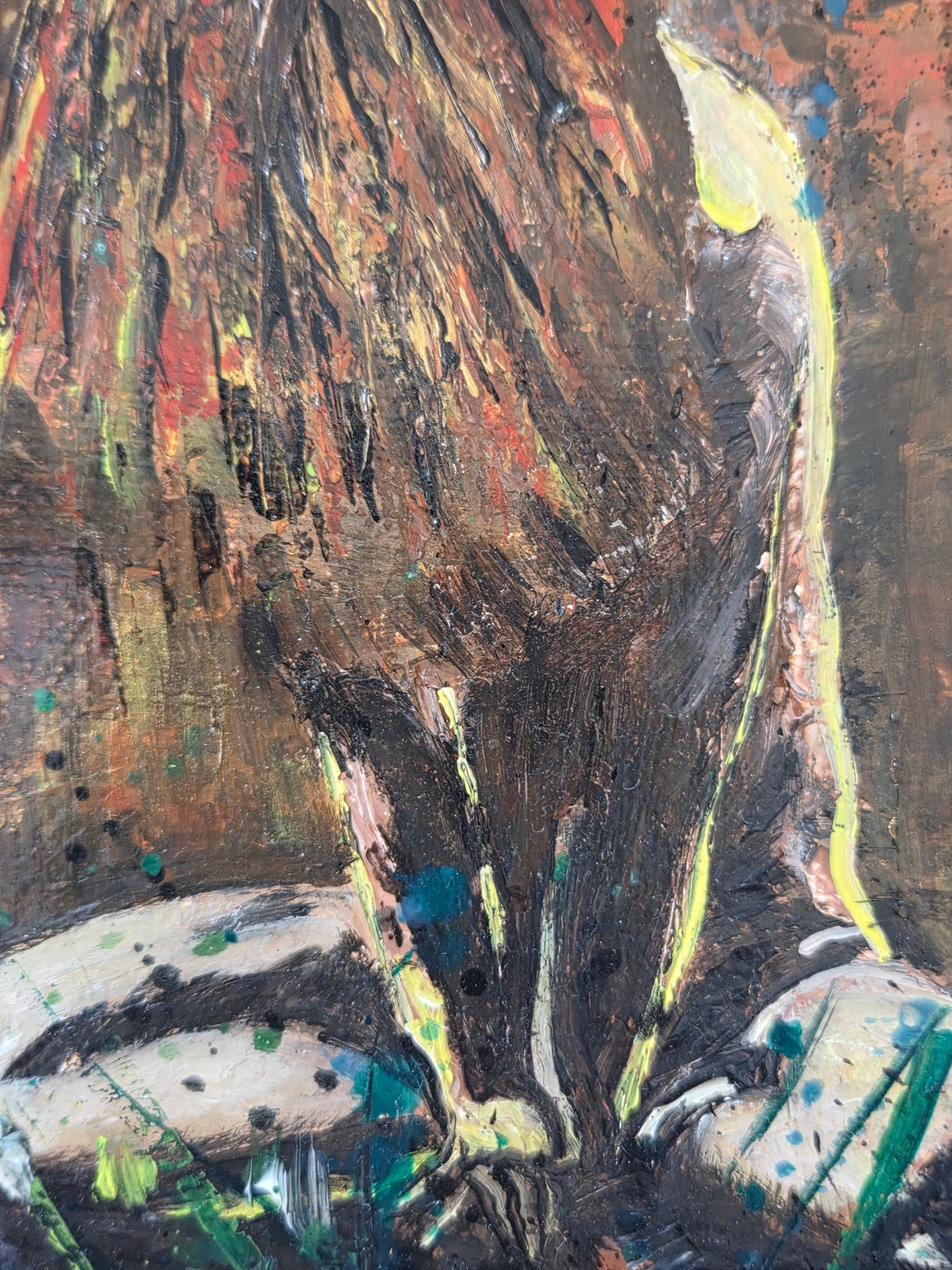Metamorphosis original acrylic painting by Jasmina Mendoza - 4