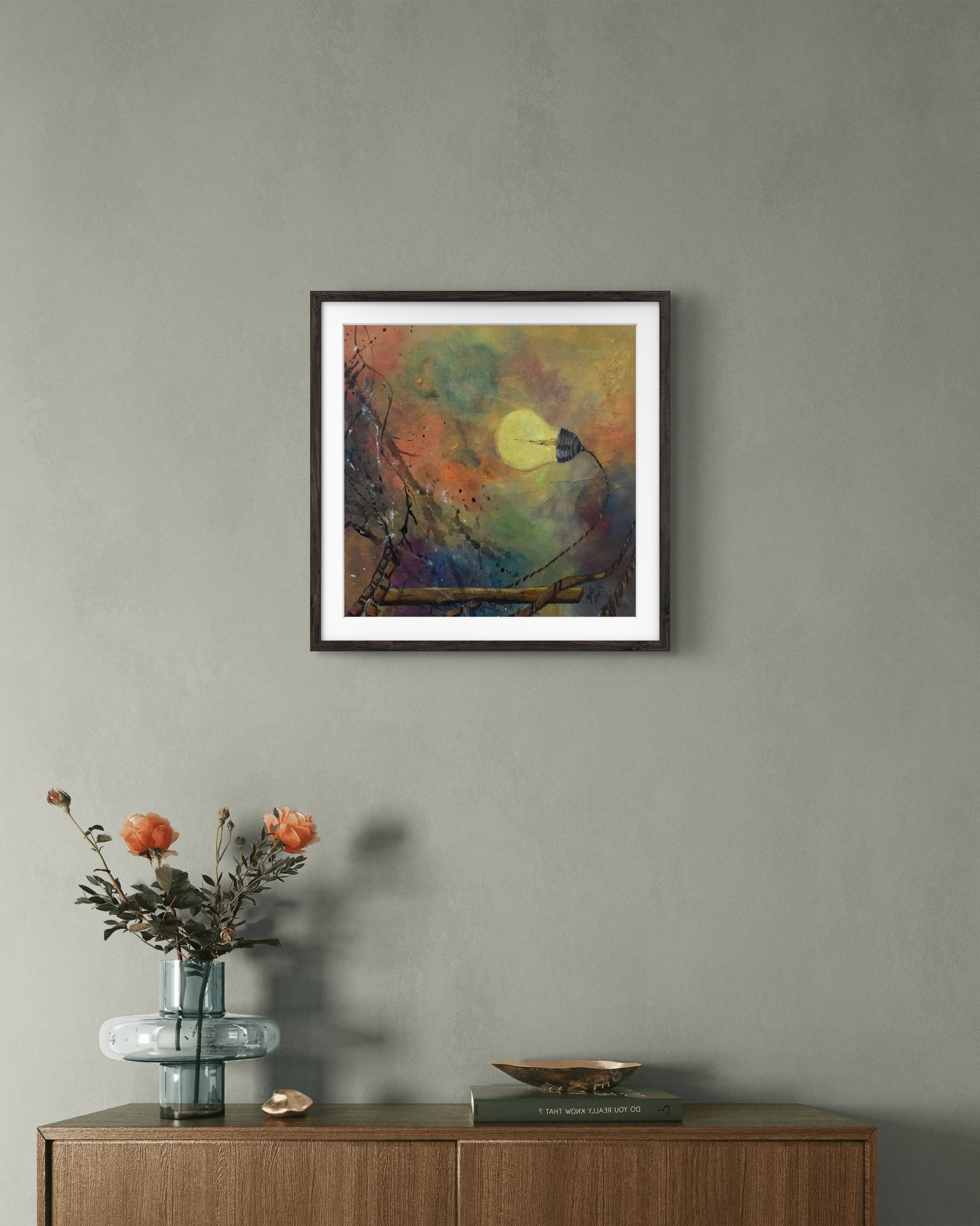 Think Without Limits original acrylic painting by Jasmina Mendoza - 6