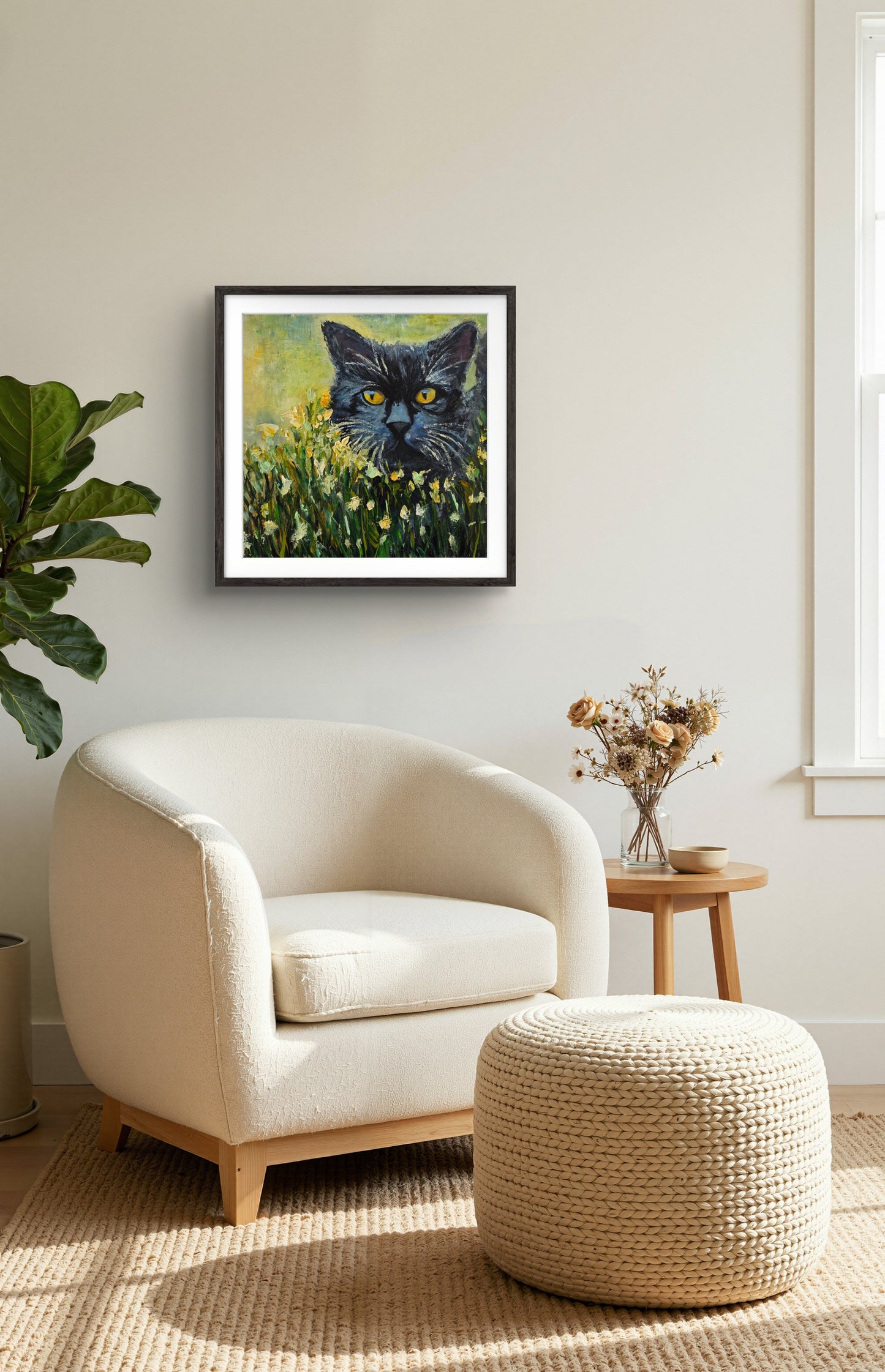 Wild Presence original acrylic painting by Jasmina Mendoza - 11