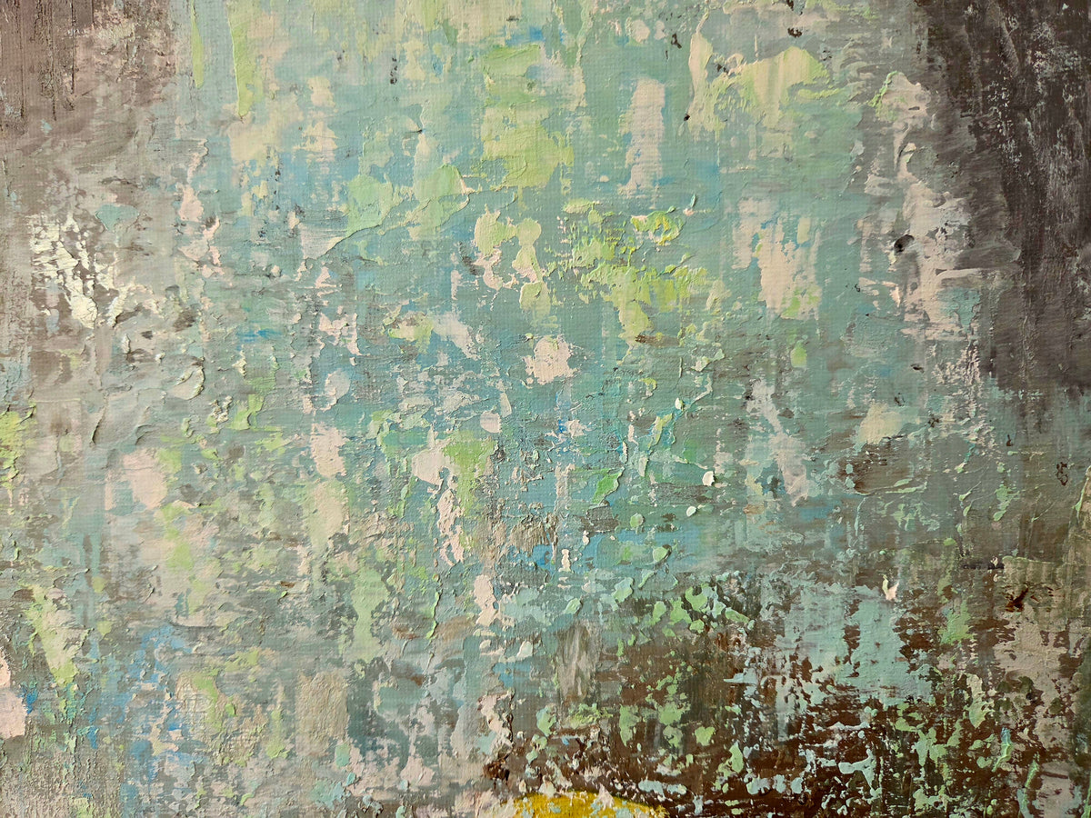 Frozen Contemporary Acrylic Painting by Jasmina Mendoza