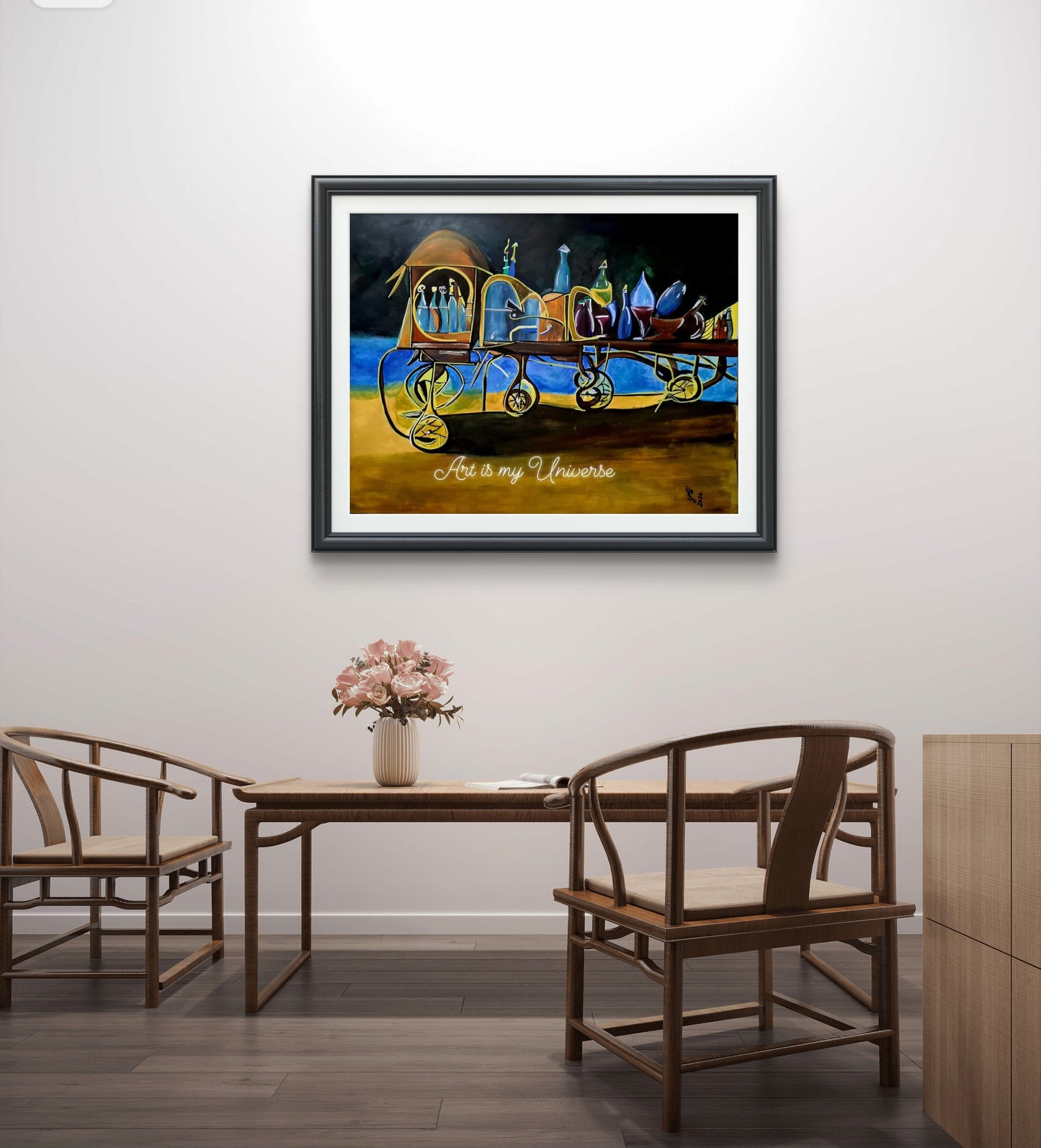 The beer's cart. | Art is my Universe