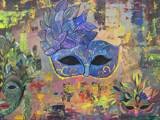 Many Masks, Few faces in the World. - 9