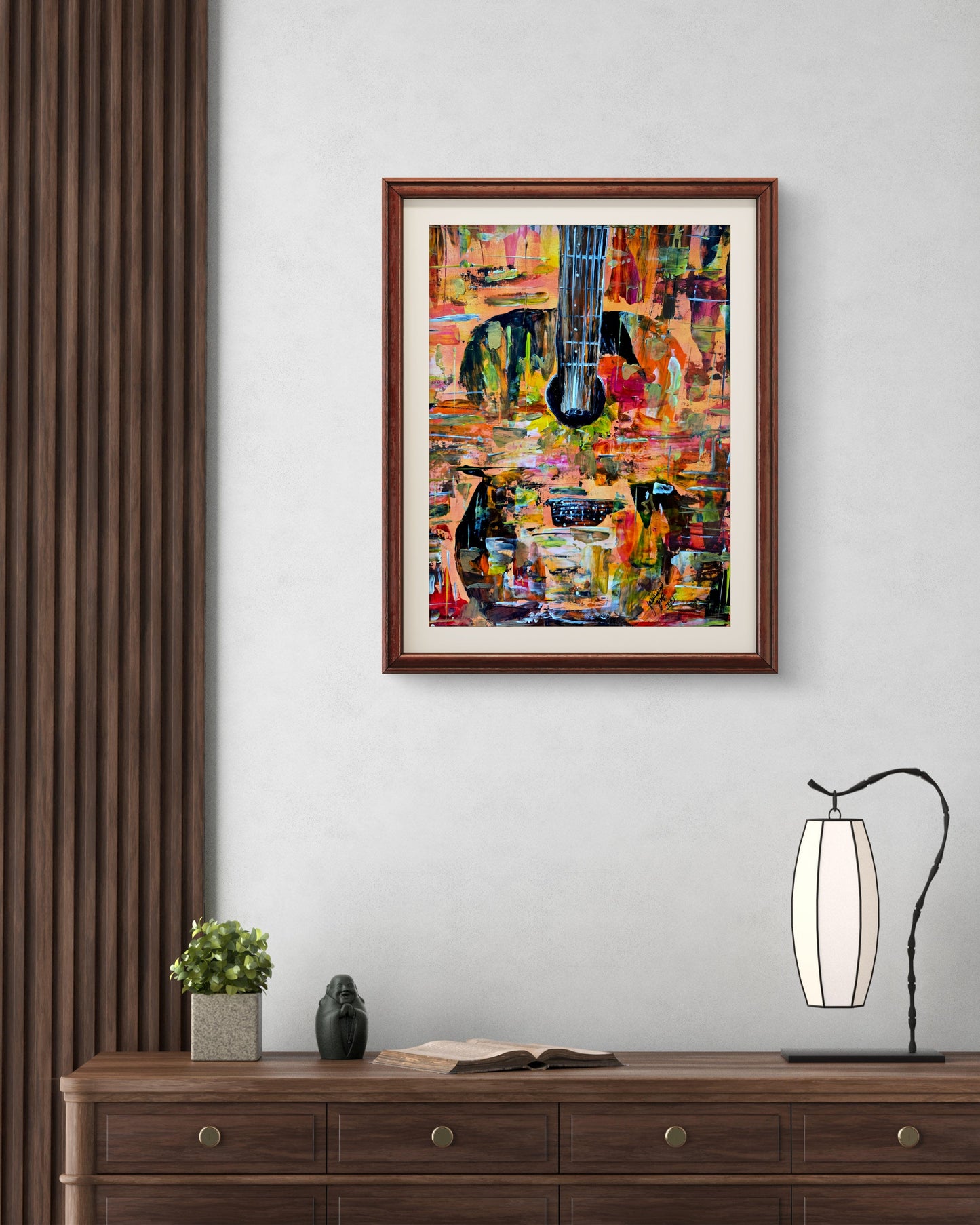 Raw Expression – Original Acrylic Painting by Jasmina Mendoza - 4