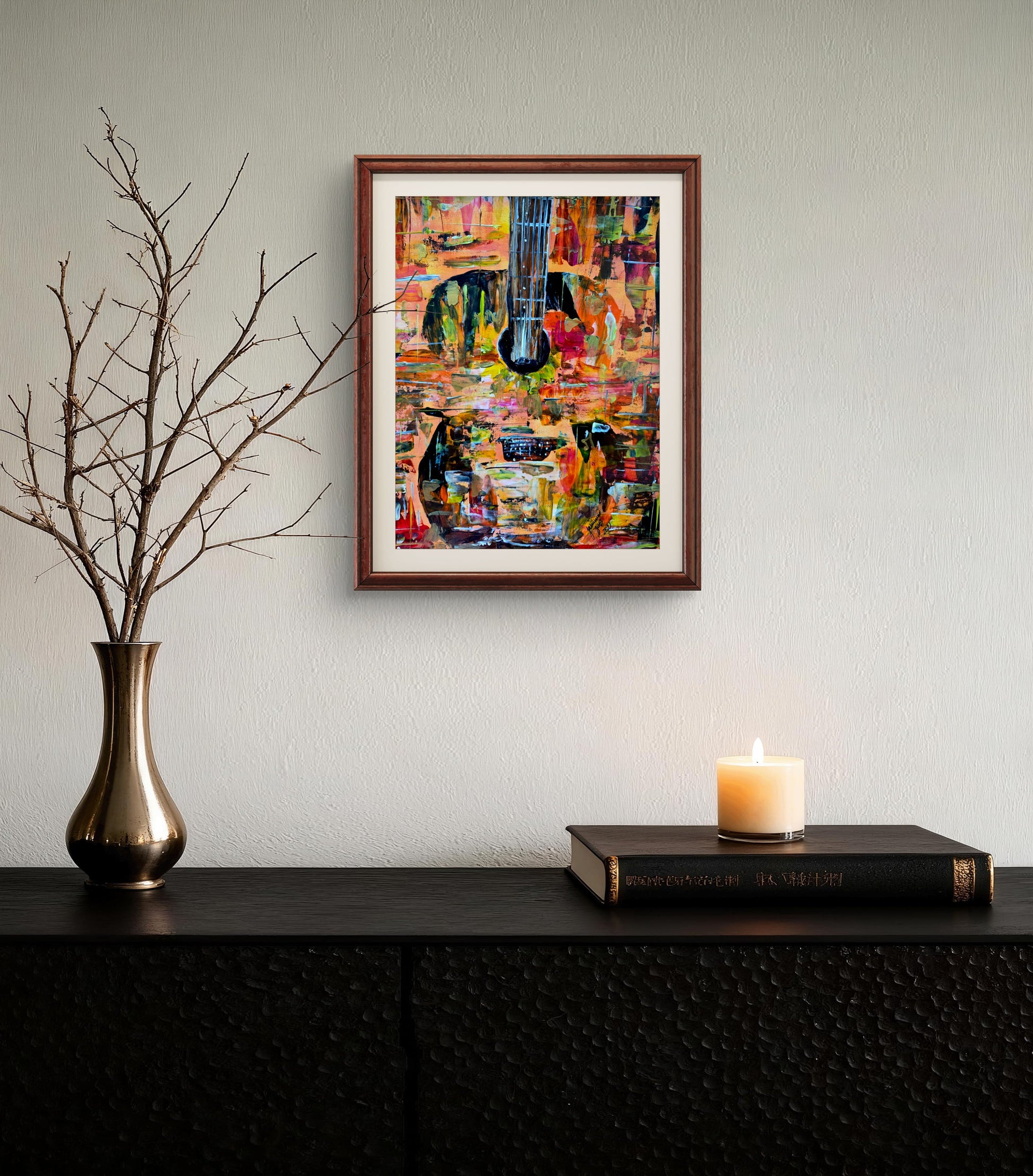 Raw Expression – Original Acrylic Painting by Jasmina Mendoza - 5