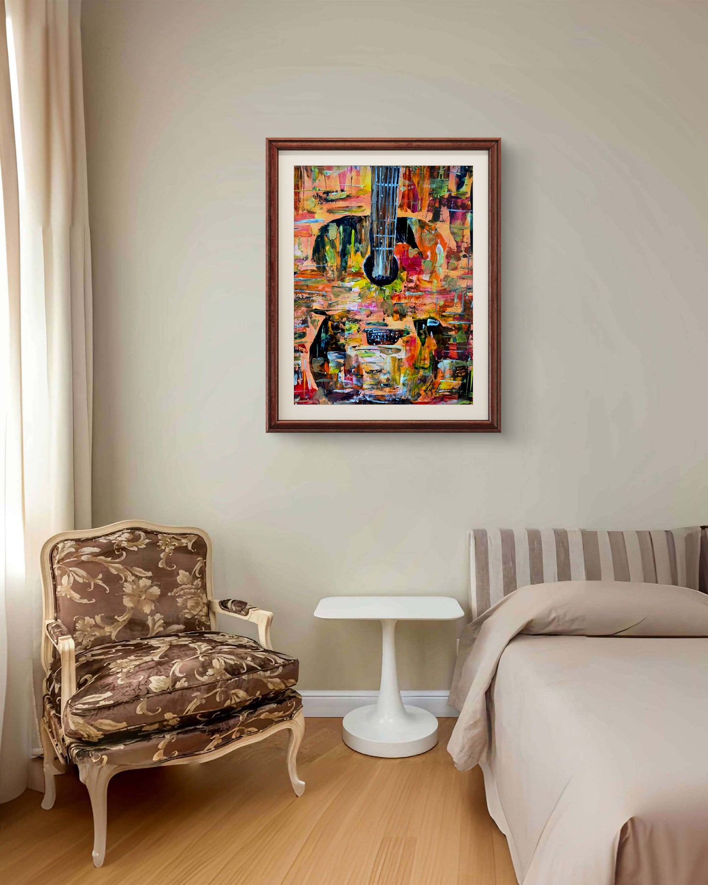 Raw Expression – Original Acrylic Painting by Jasmina Mendoza - 9