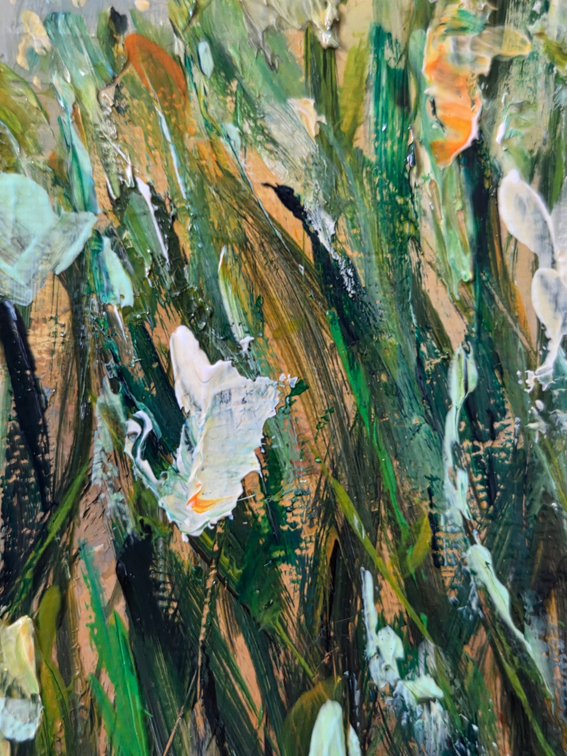 Wild Presence original acrylic painting by Jasmina Mendoza - 3