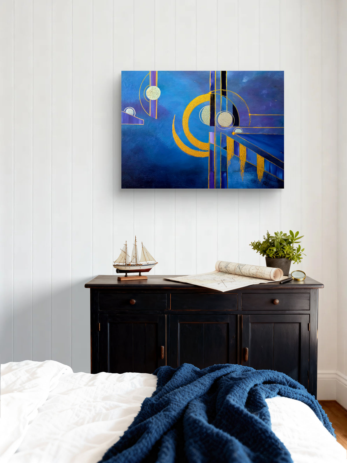 My Own Pace contemporary abstract by Jasmina Mendoza