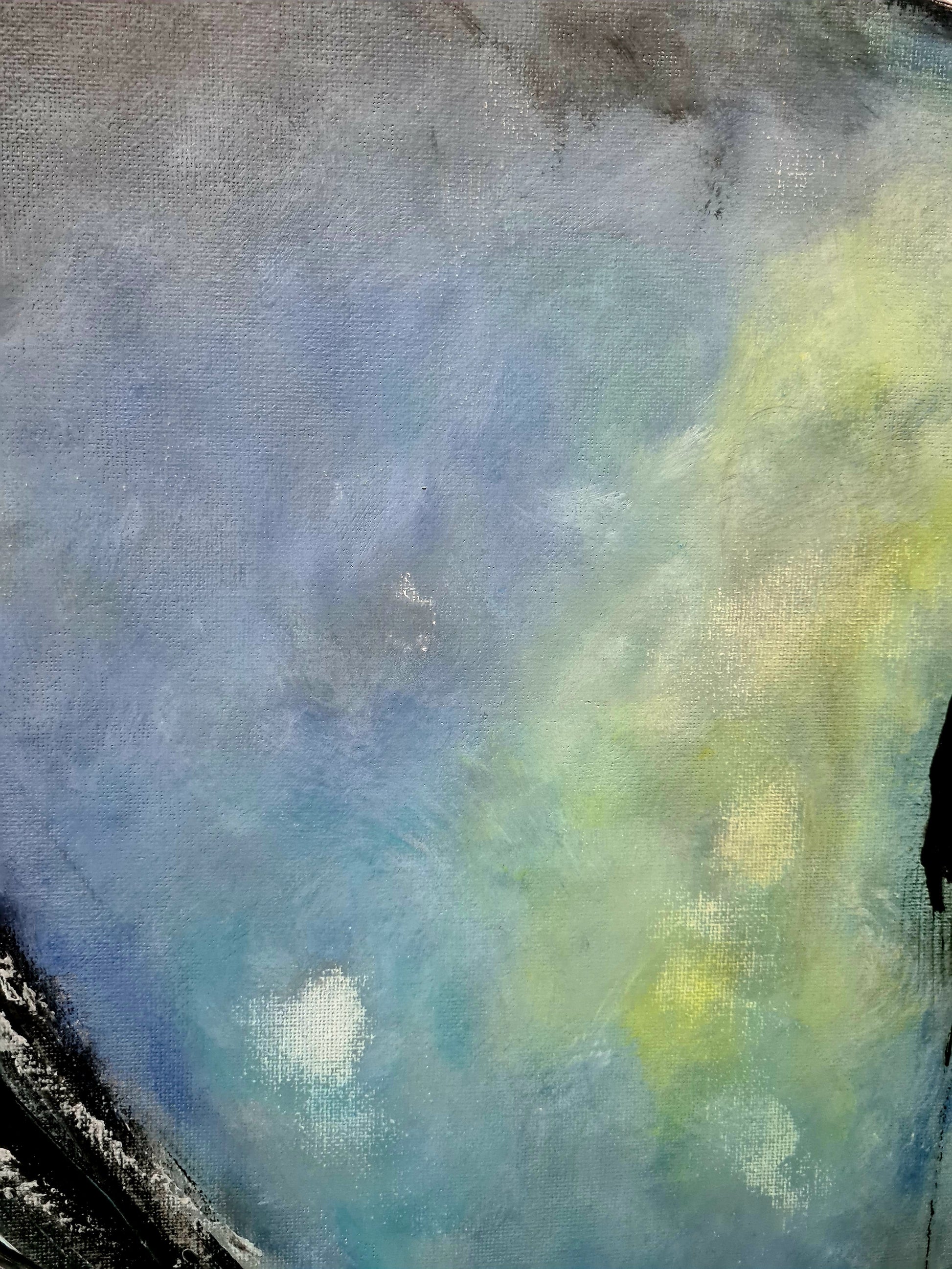 Inner Storm original abstract painting by Jasmina Mendoza - 11
