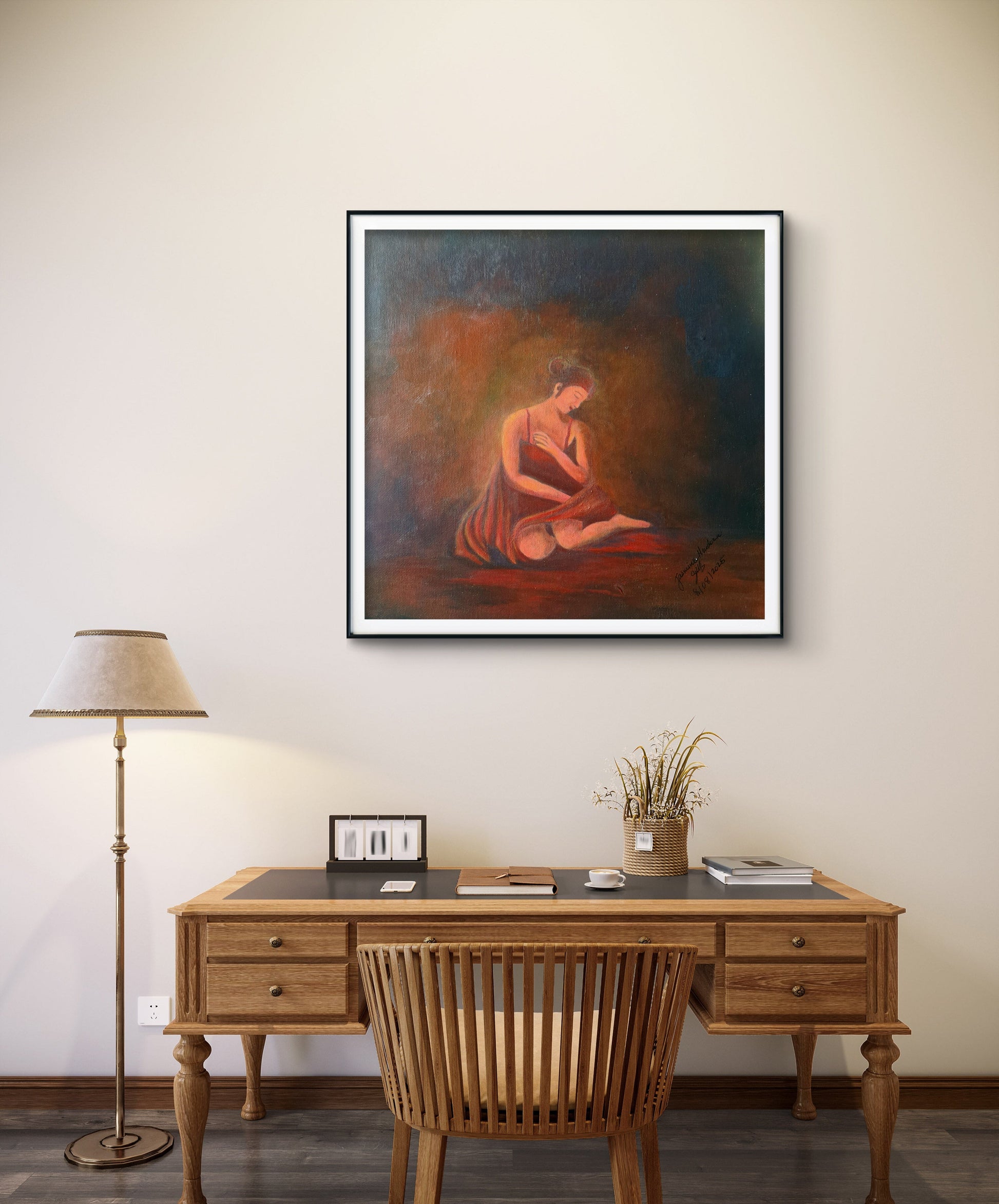 Vulnerability – Original Acrylic Painting by Jasmina Mendoza - 6