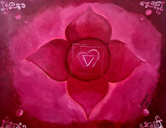 Muladhara Chakra - Symbol of Grounding and Stability | Art is my Universe