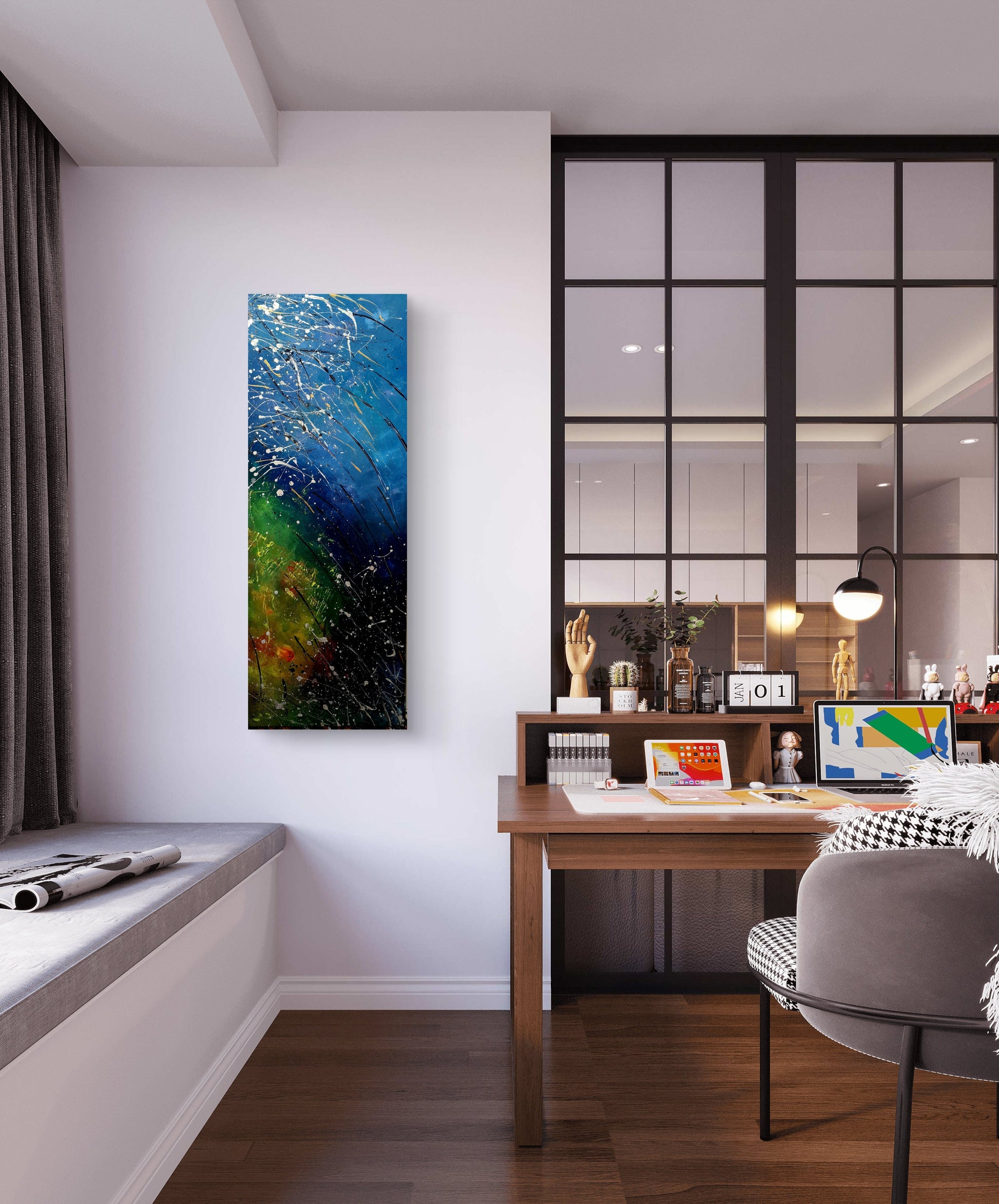 Harmony Original Abstract Expressionist Painting - 2