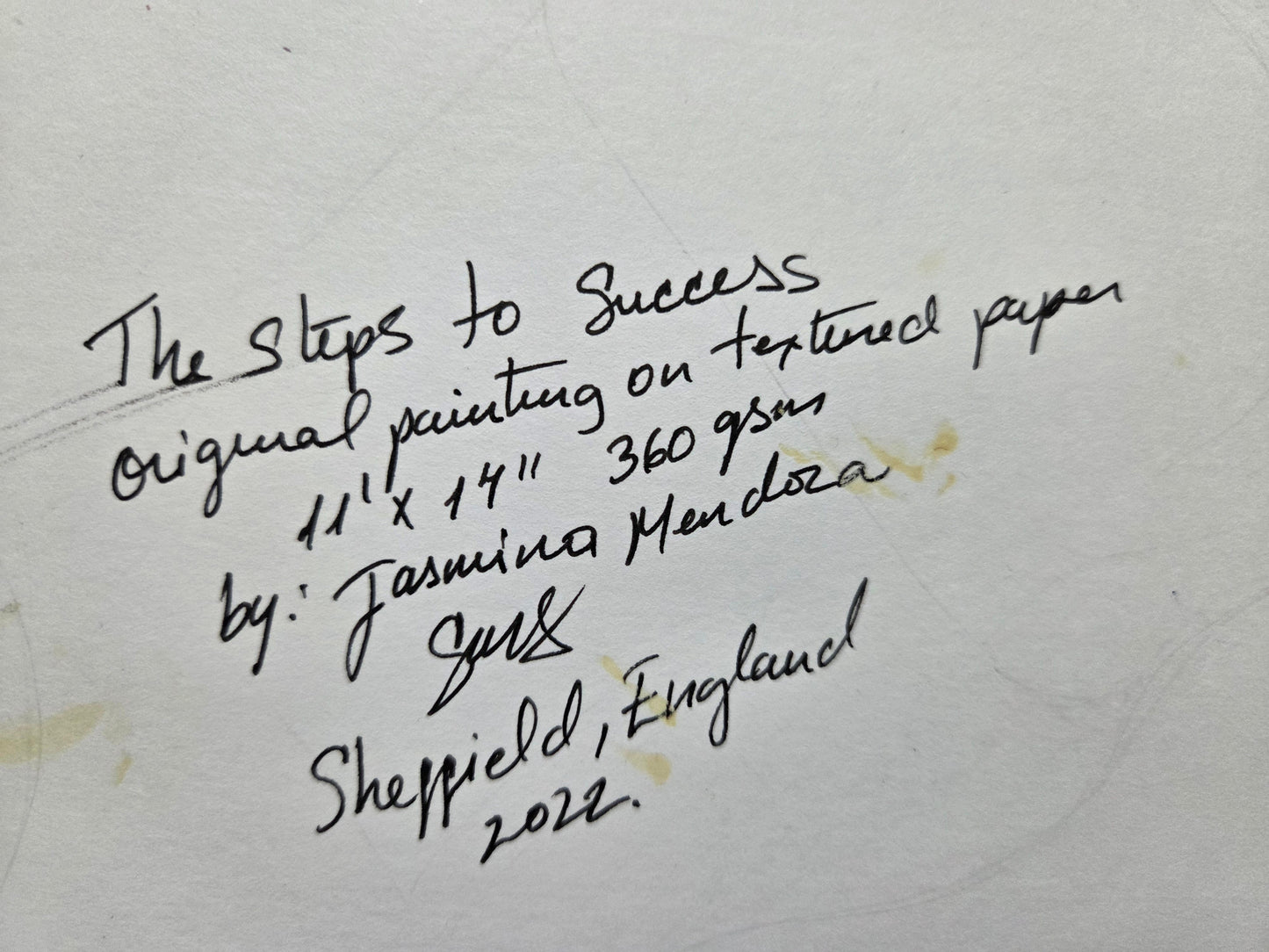 The Steps to Success | Art is my Universe