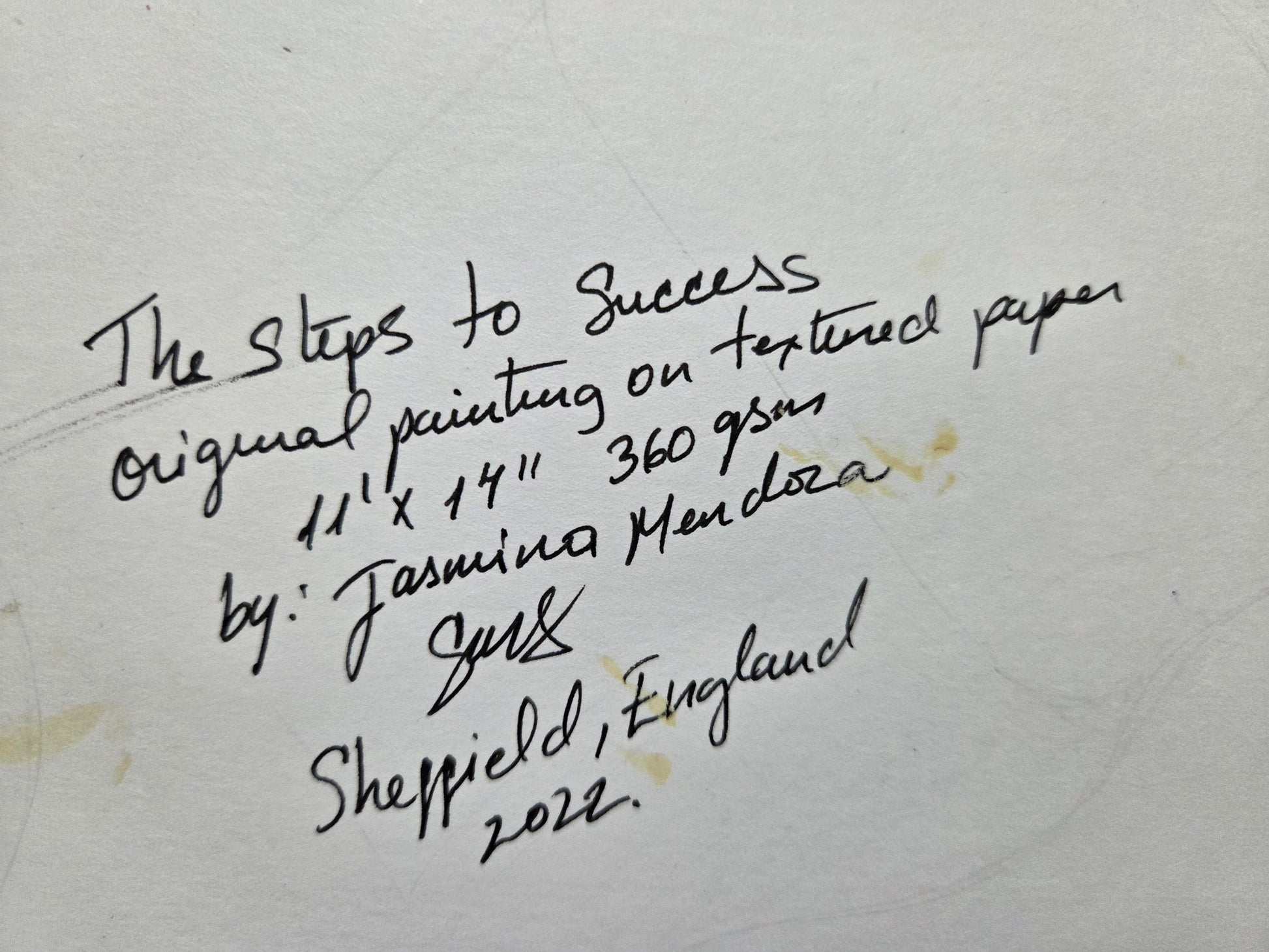 The Steps to Success | Art is my Universe