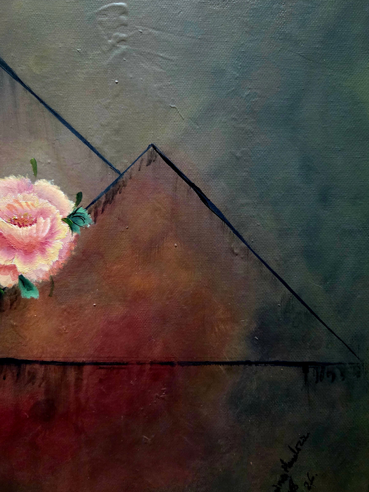Motivation Found — Original Mixed Media Painting