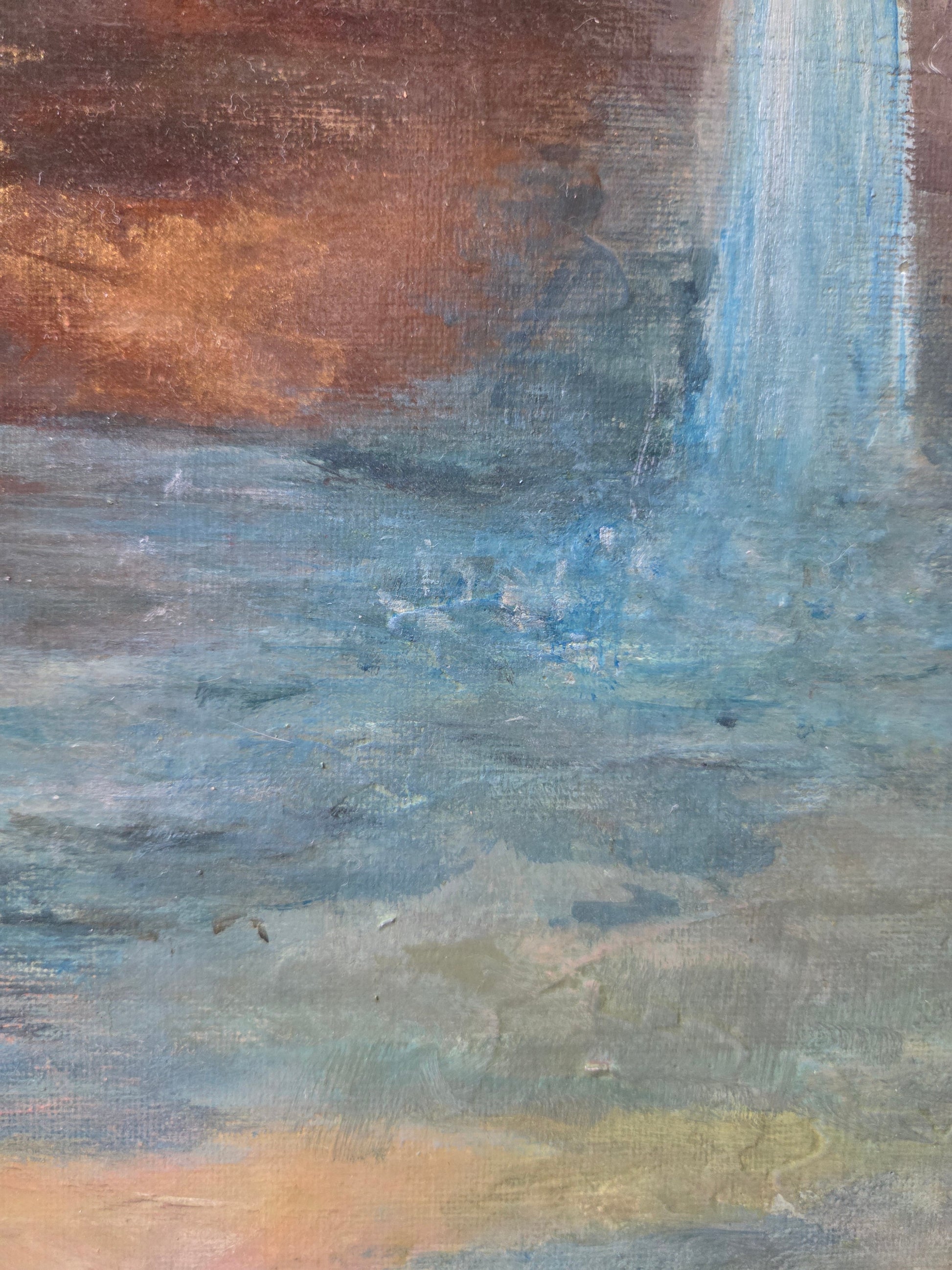 Hidden Oasis Original Abstract Expressionist | Art is my Universe