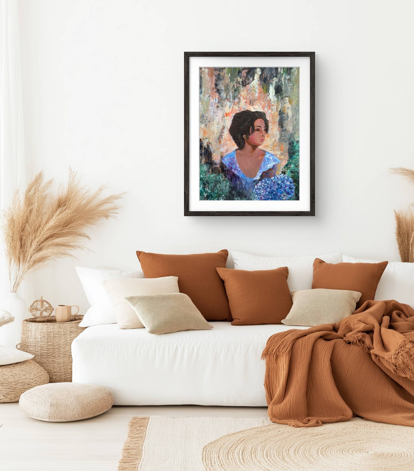 Behind The Quiet Garden – Original Painting by Jasmina Mendoza - 22