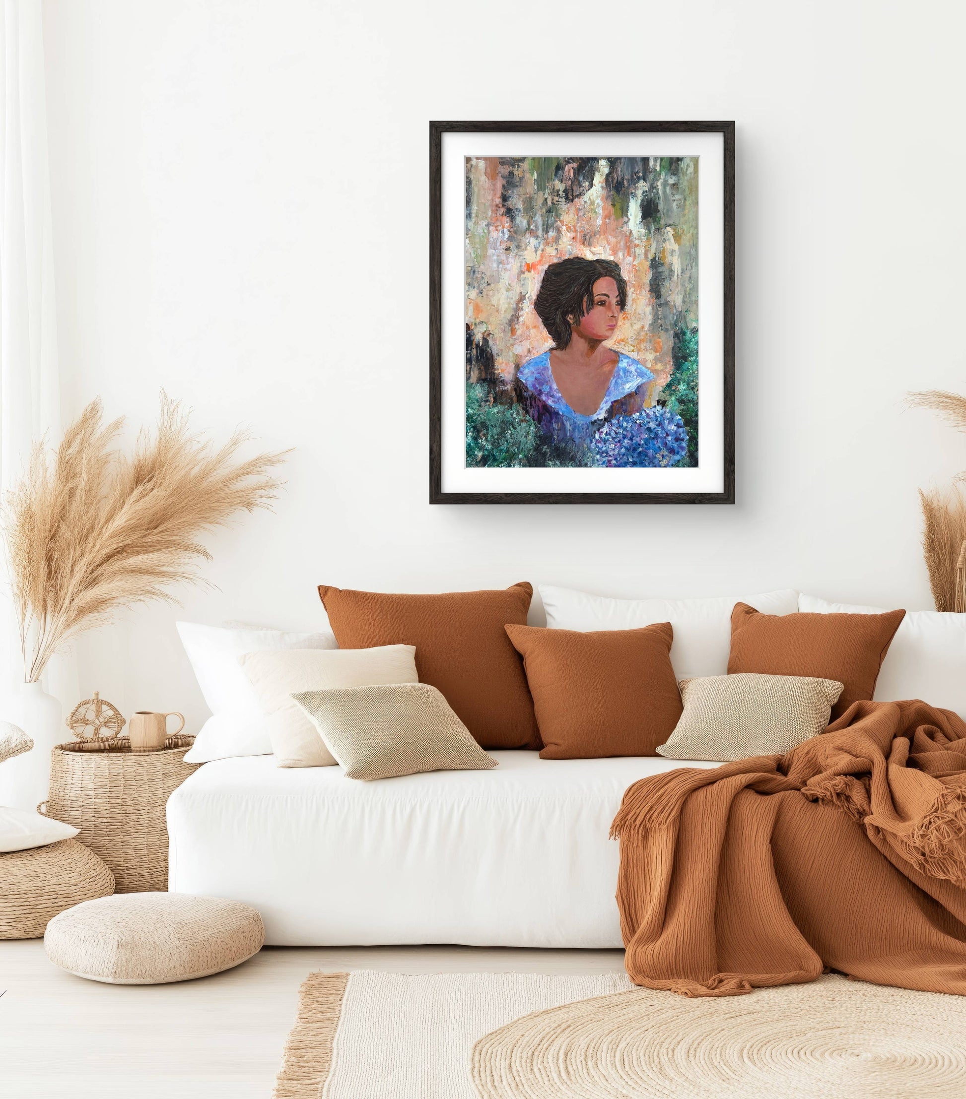 Behind The Quiet Garden – Original Painting by Jasmina Mendoza - 22