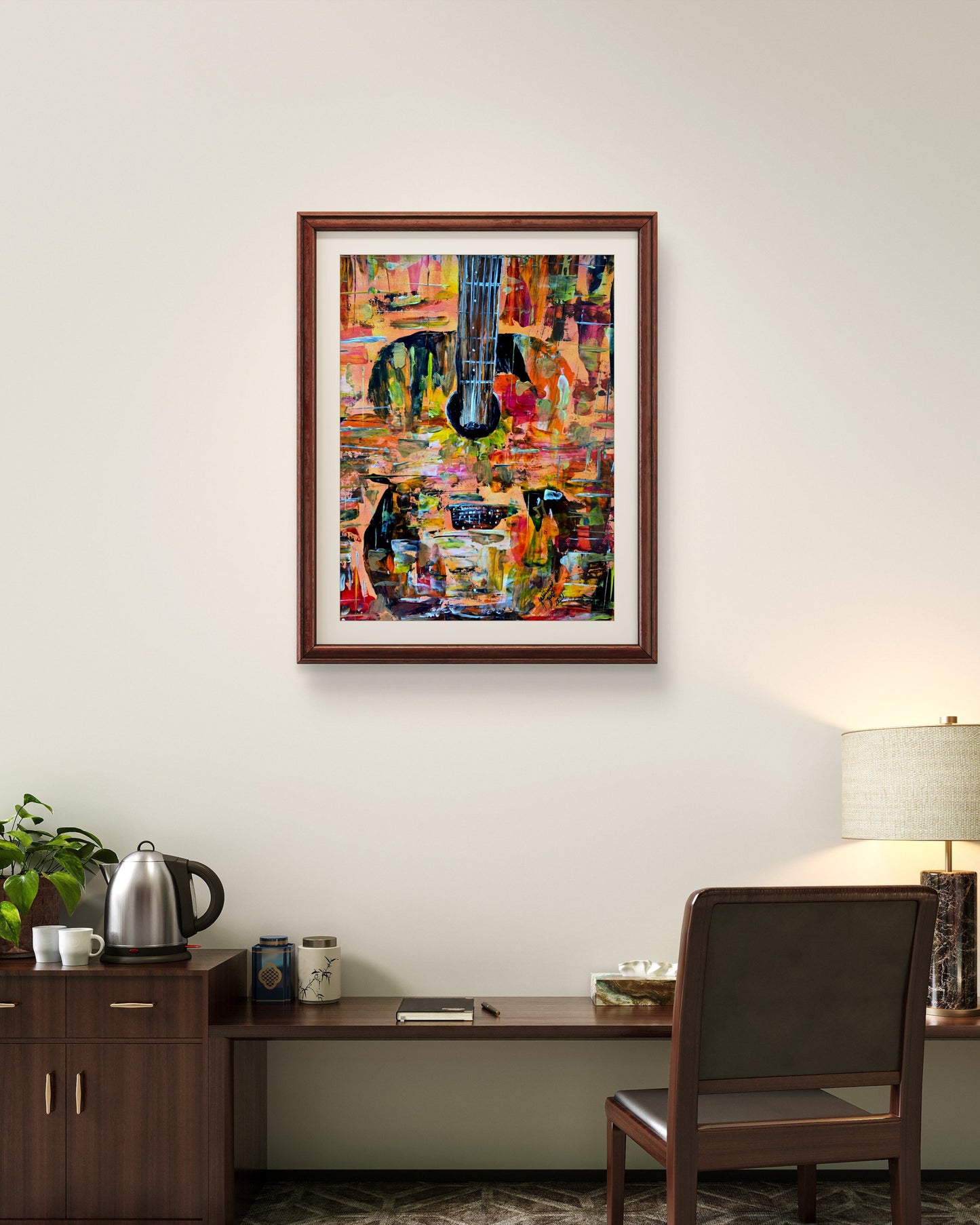 Raw Expression – Original Acrylic Painting by Jasmina Mendoza - 11