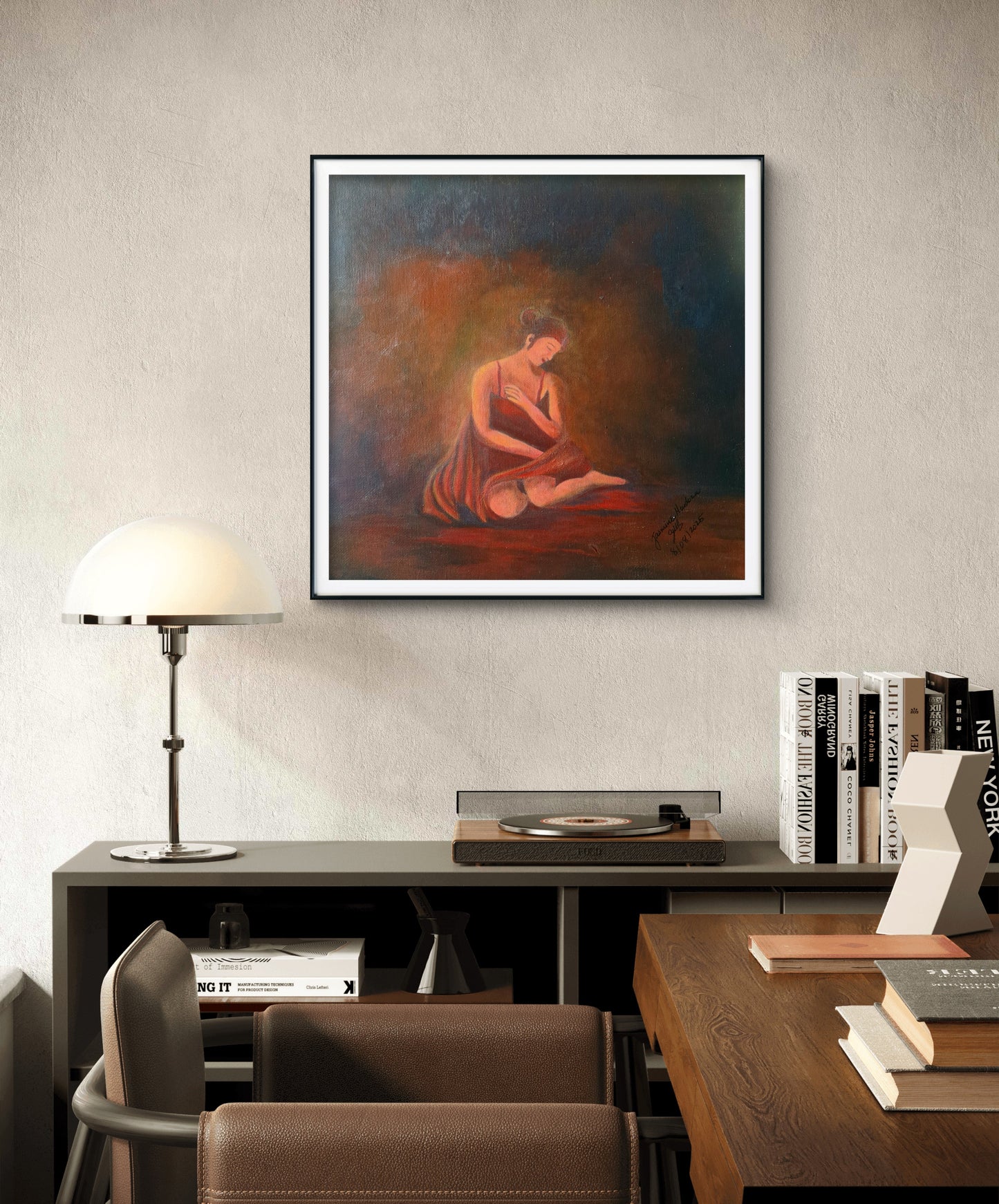 Vulnerability – Original Acrylic Painting by Jasmina Mendoza - 8