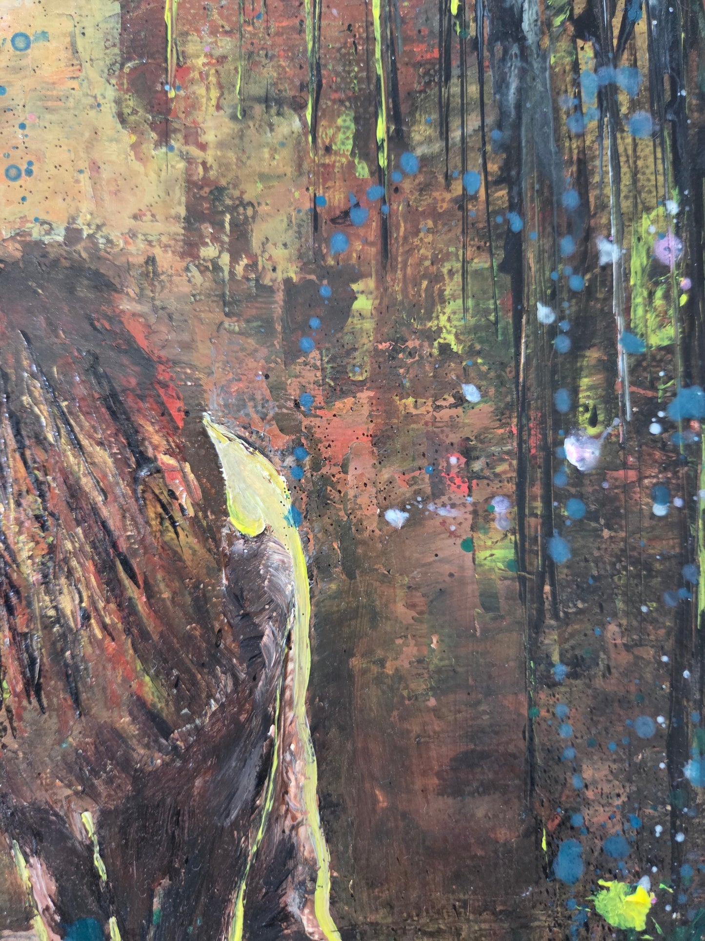 Metamorphosis original acrylic painting by Jasmina Mendoza - 3