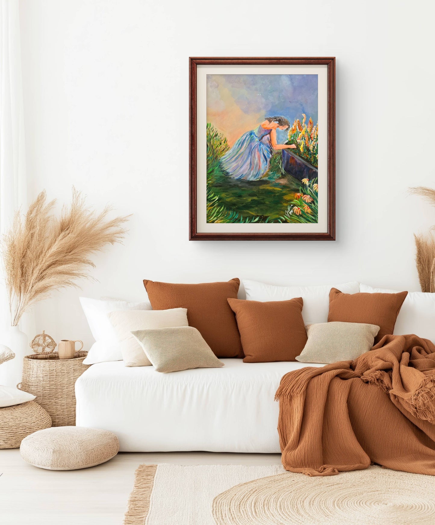 In The Garden- Original Painting. | Art is my Universe