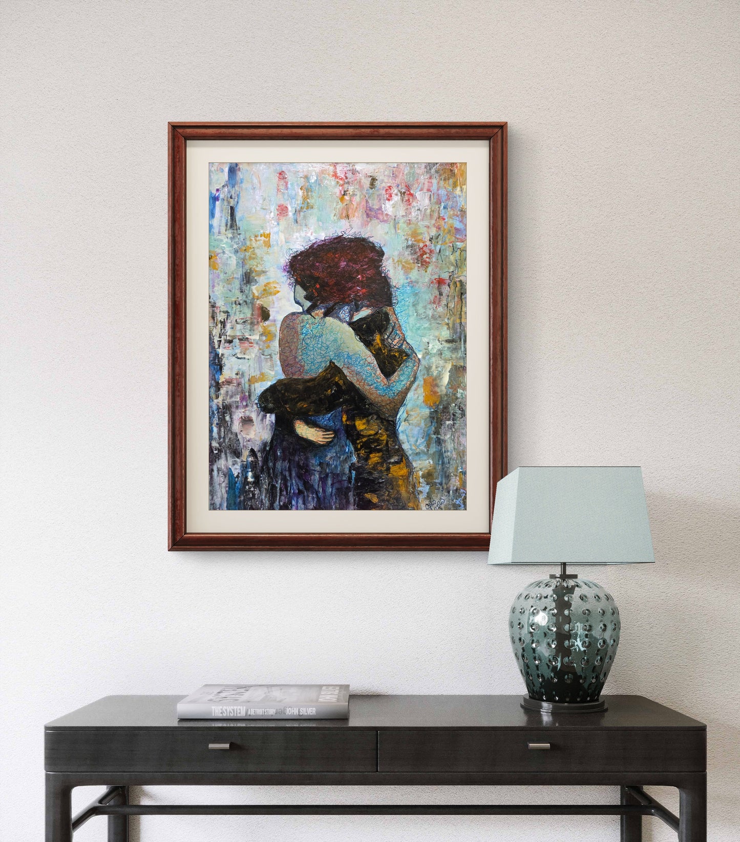 Between Two Heartbeats – Original Painting by Jasmina Mendoza - 3