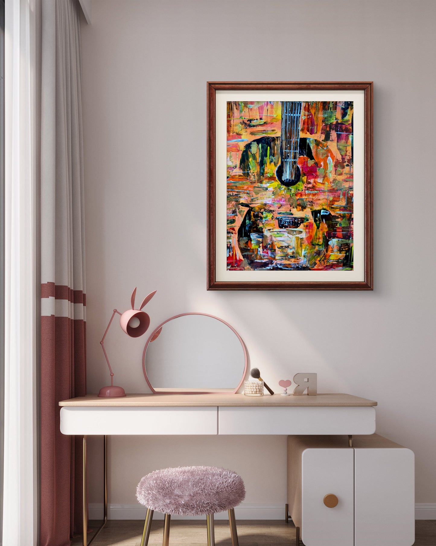 Raw Expression – Original Acrylic Painting by Jasmina Mendoza - 7