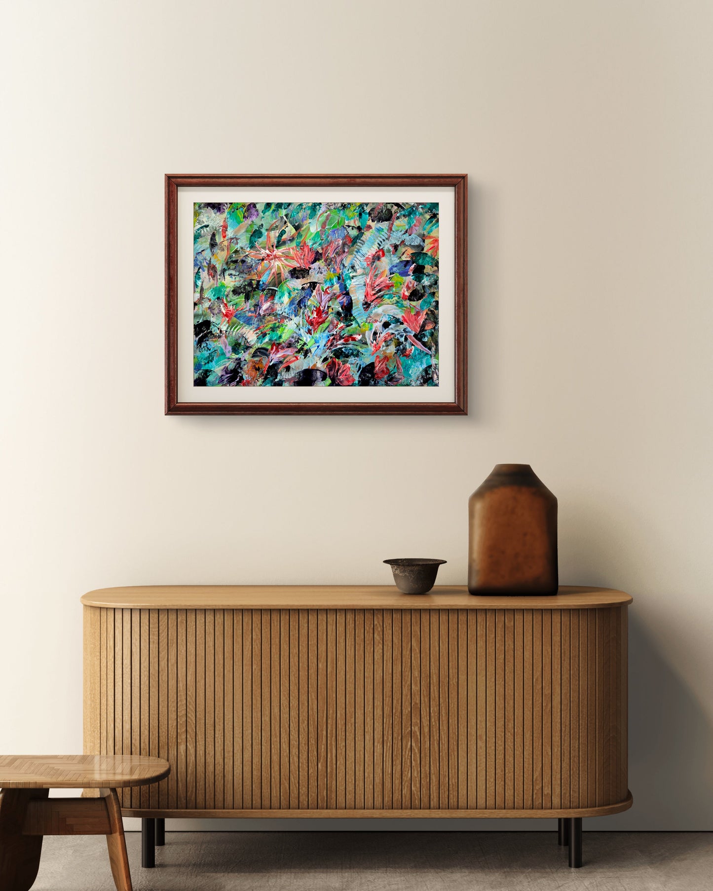 Deep Into Nature – Original Acrylic Painting by Jasmina Mendoza - 5