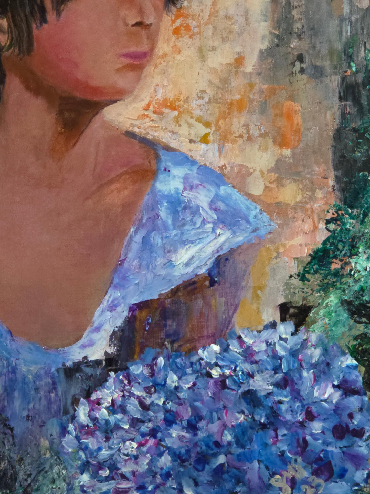 Behind The Quiet Garden – Original Painting by Jasmina Mendoza - 29