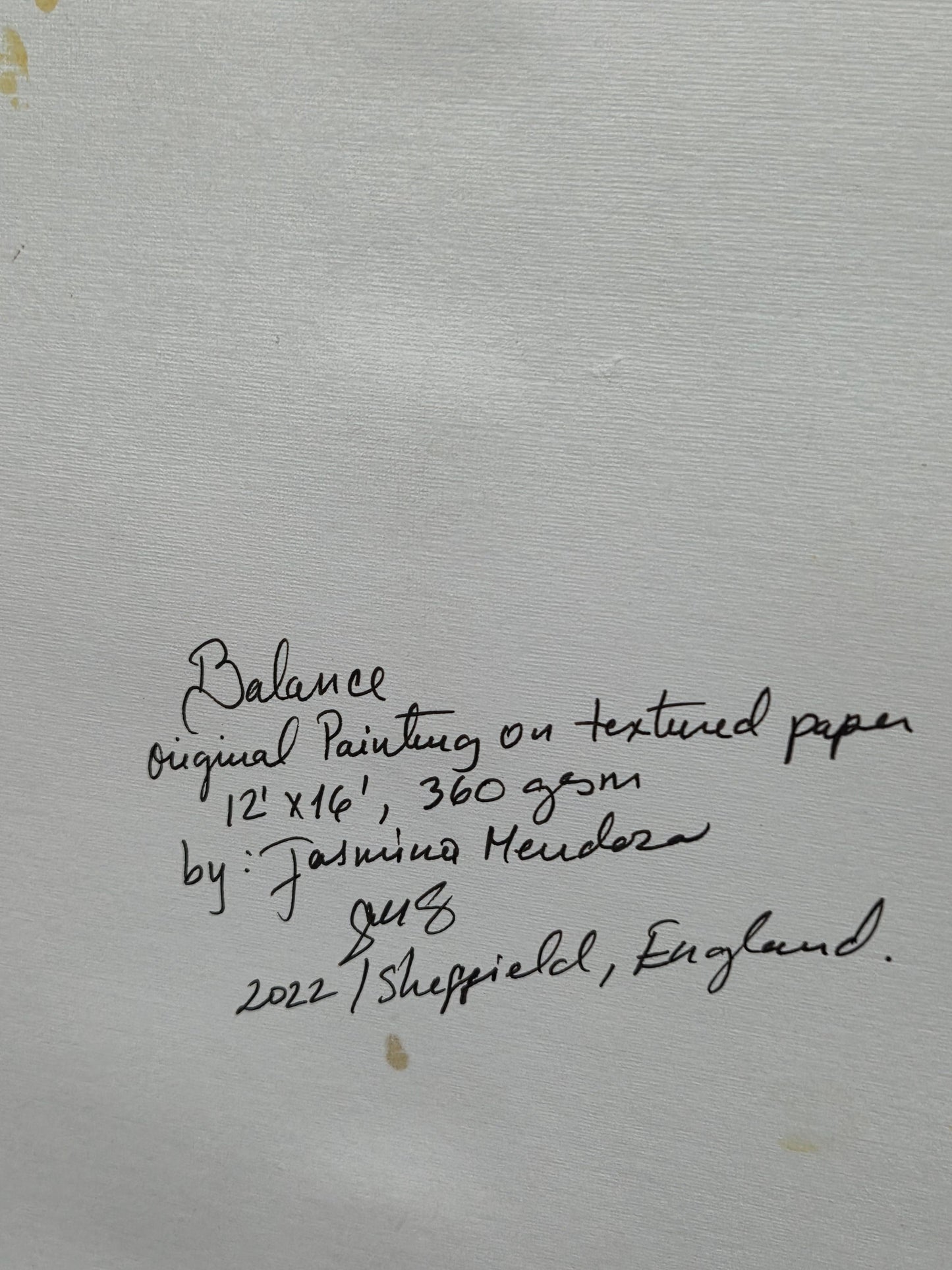 Balance an abstract expressionist painting | Art is my Universe