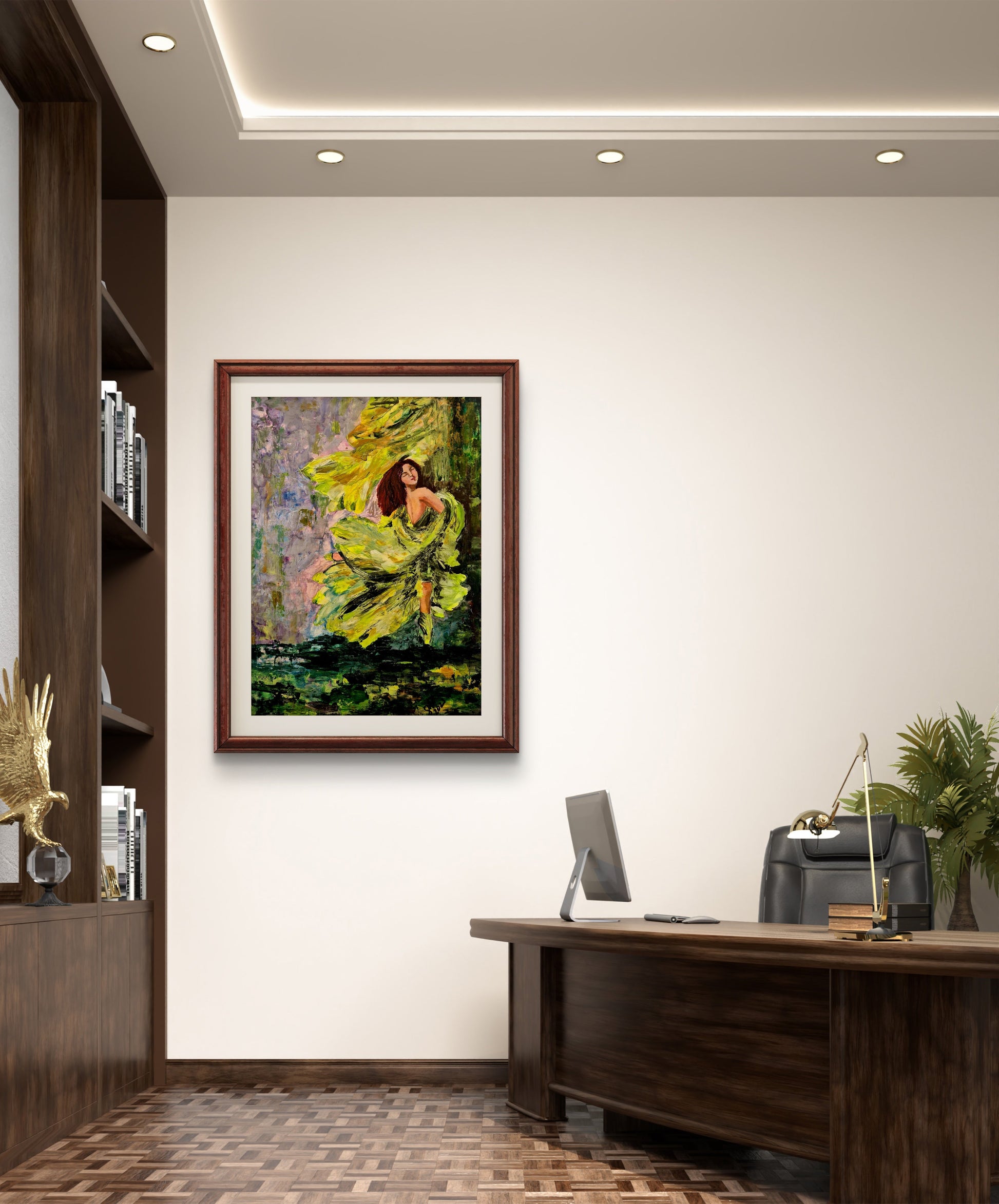 Rebel in Bloom - Original Painting | Art is my Universe