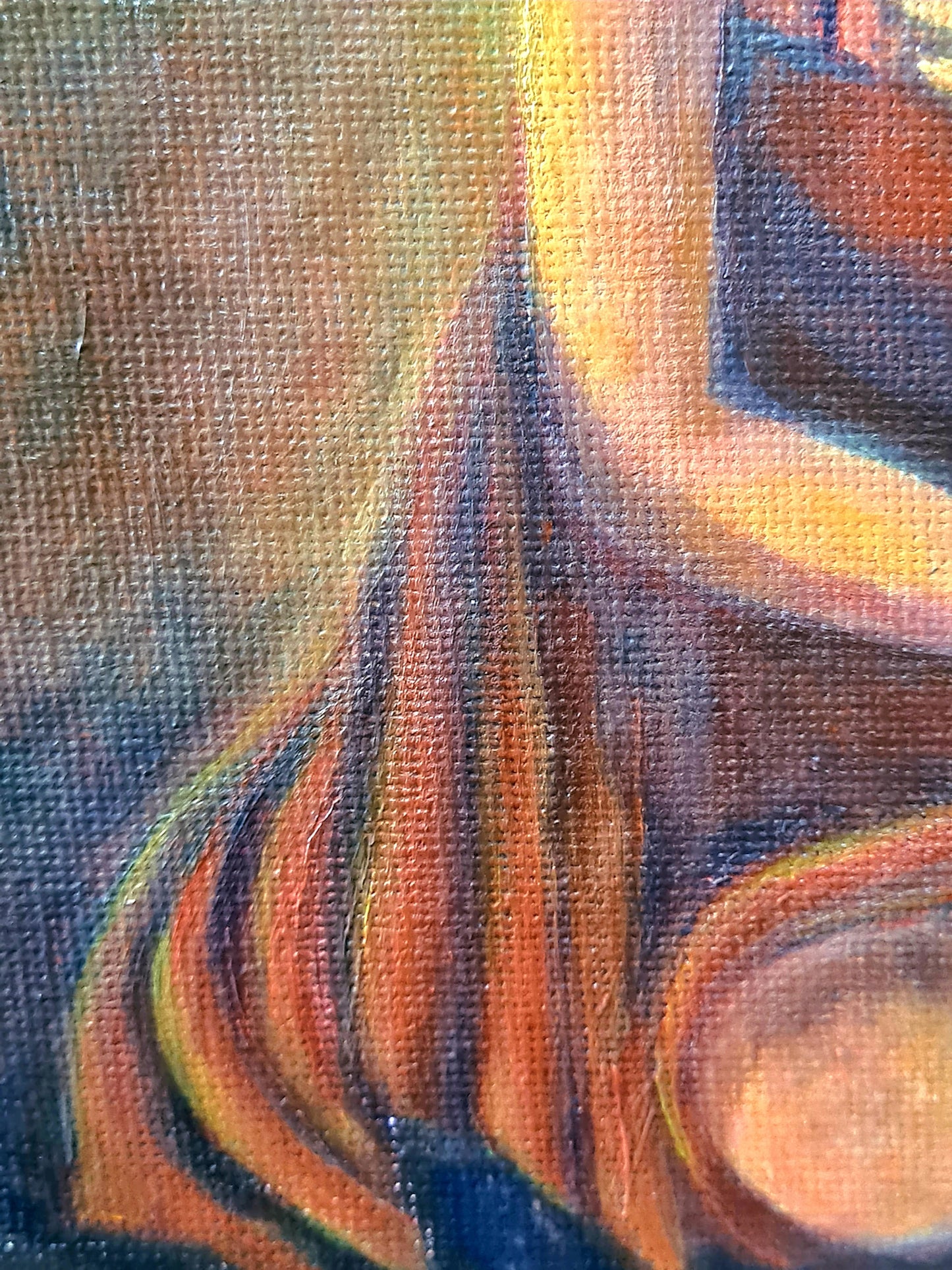 Vulnerability – Original Acrylic Painting by Jasmina Mendoza - 2