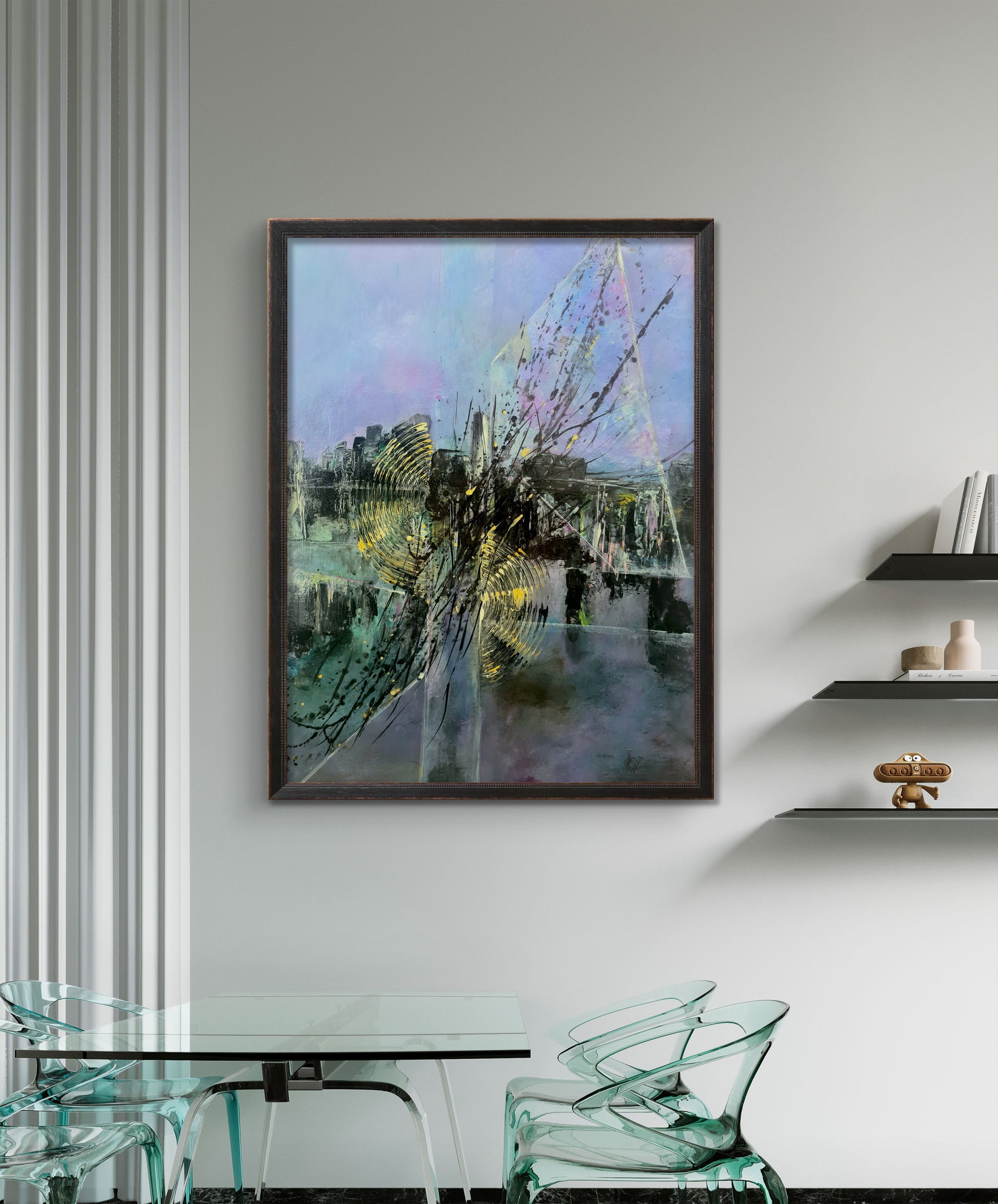An Idealist World. - Original Painting | Art is my Universe