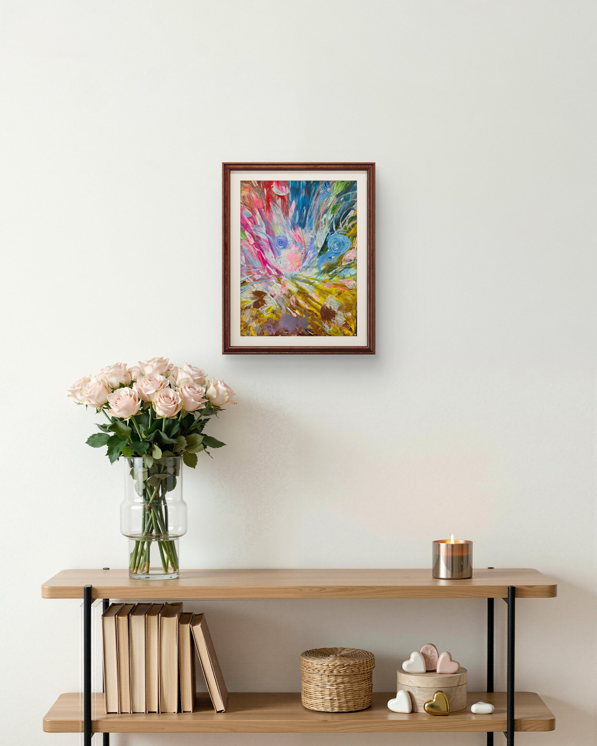 The Soul’s Nature – Original Acrylic Painting by Jasmina Mendoza - 2