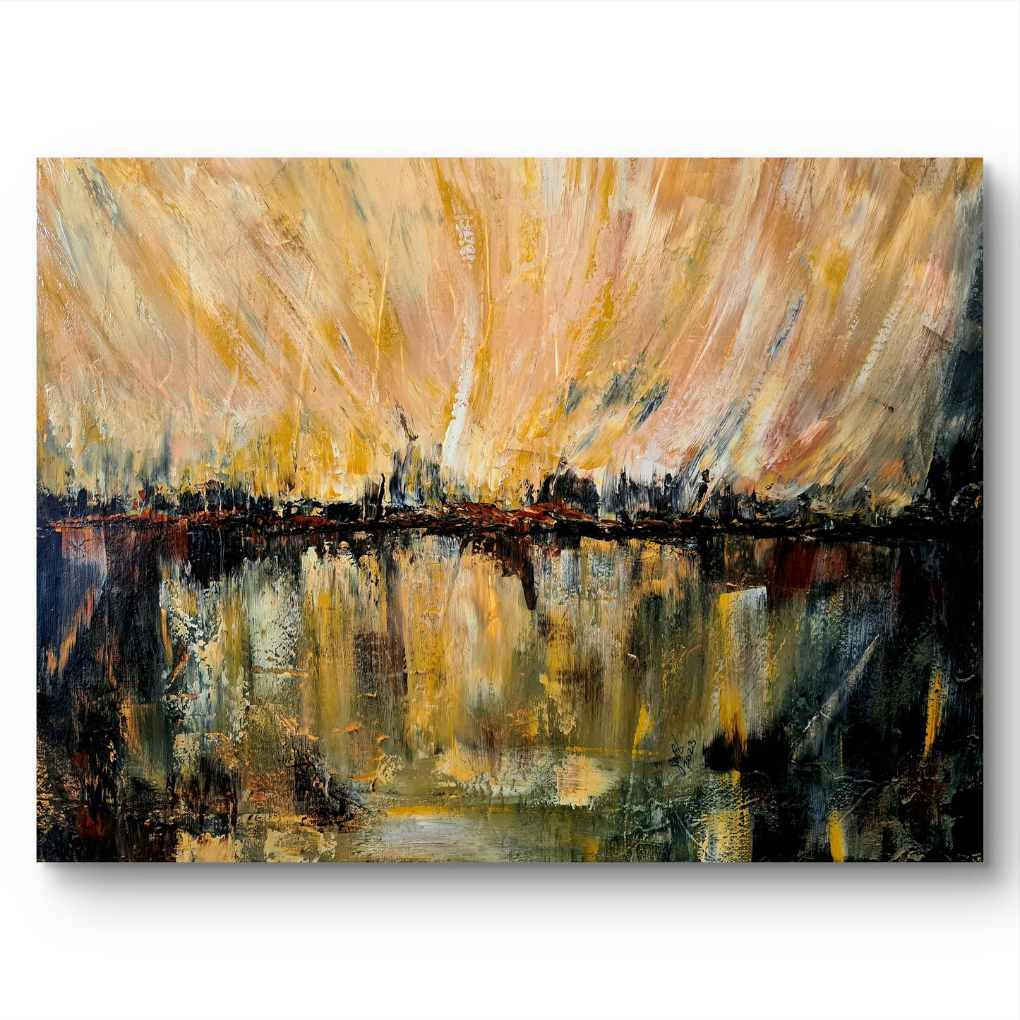 Gateway – Original Acrylic Painting by Jasmina Mendoza | Art is my Universe