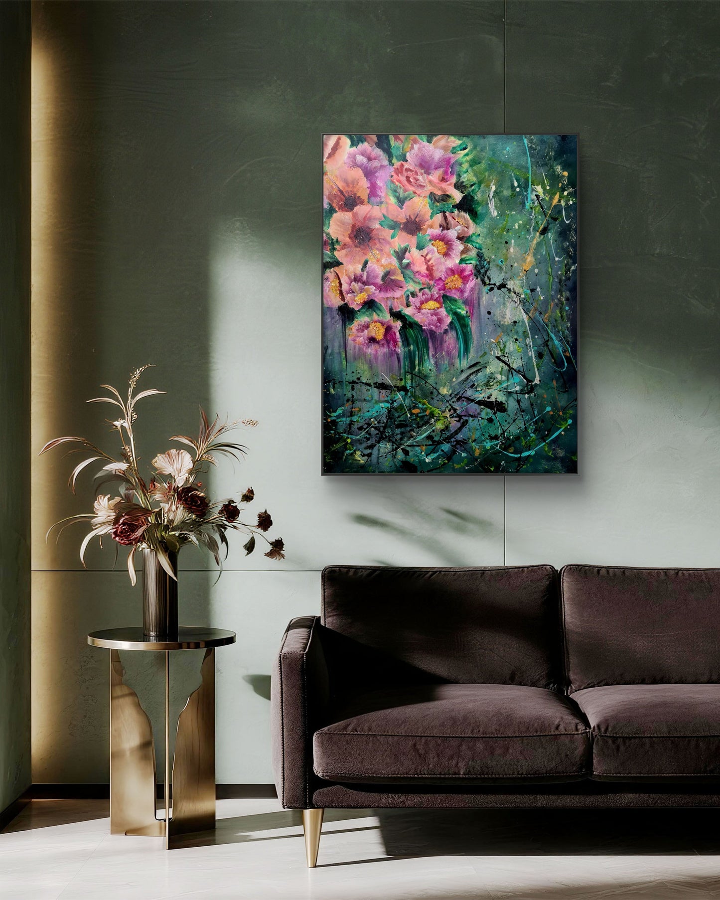 Fragrance – Original Acrylic Painting by Jasmina Mendoza - 12