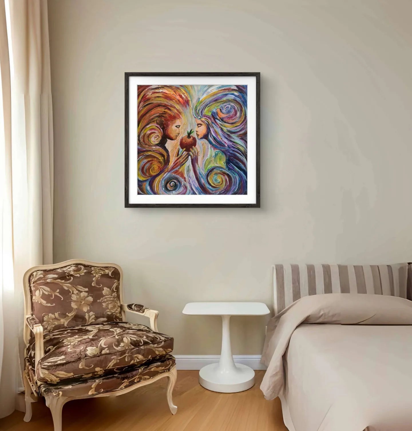 Forbidden Original Abstract Impasto Painting - 5