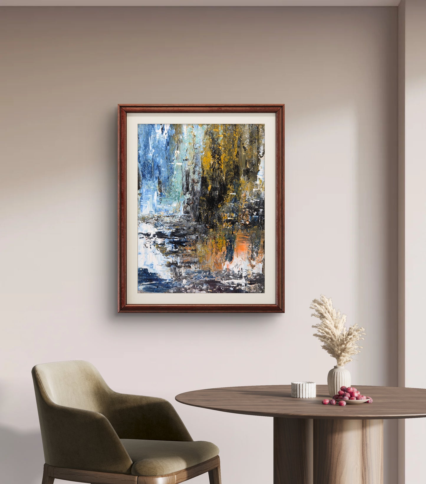 Reflections – Original Acrylic Painting by Jasmina Mendoza