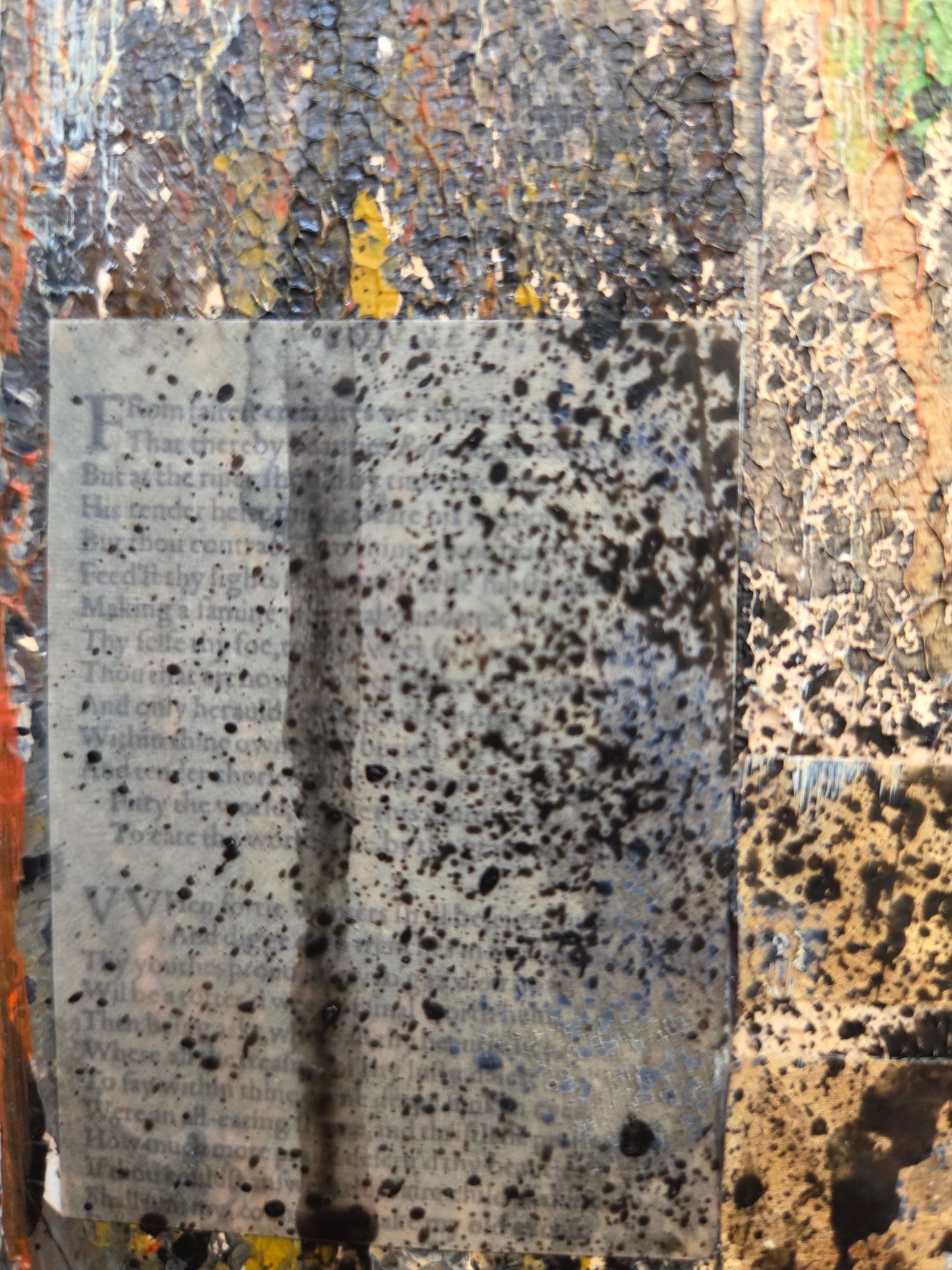 Between Notes - Original Mixed Media Painting