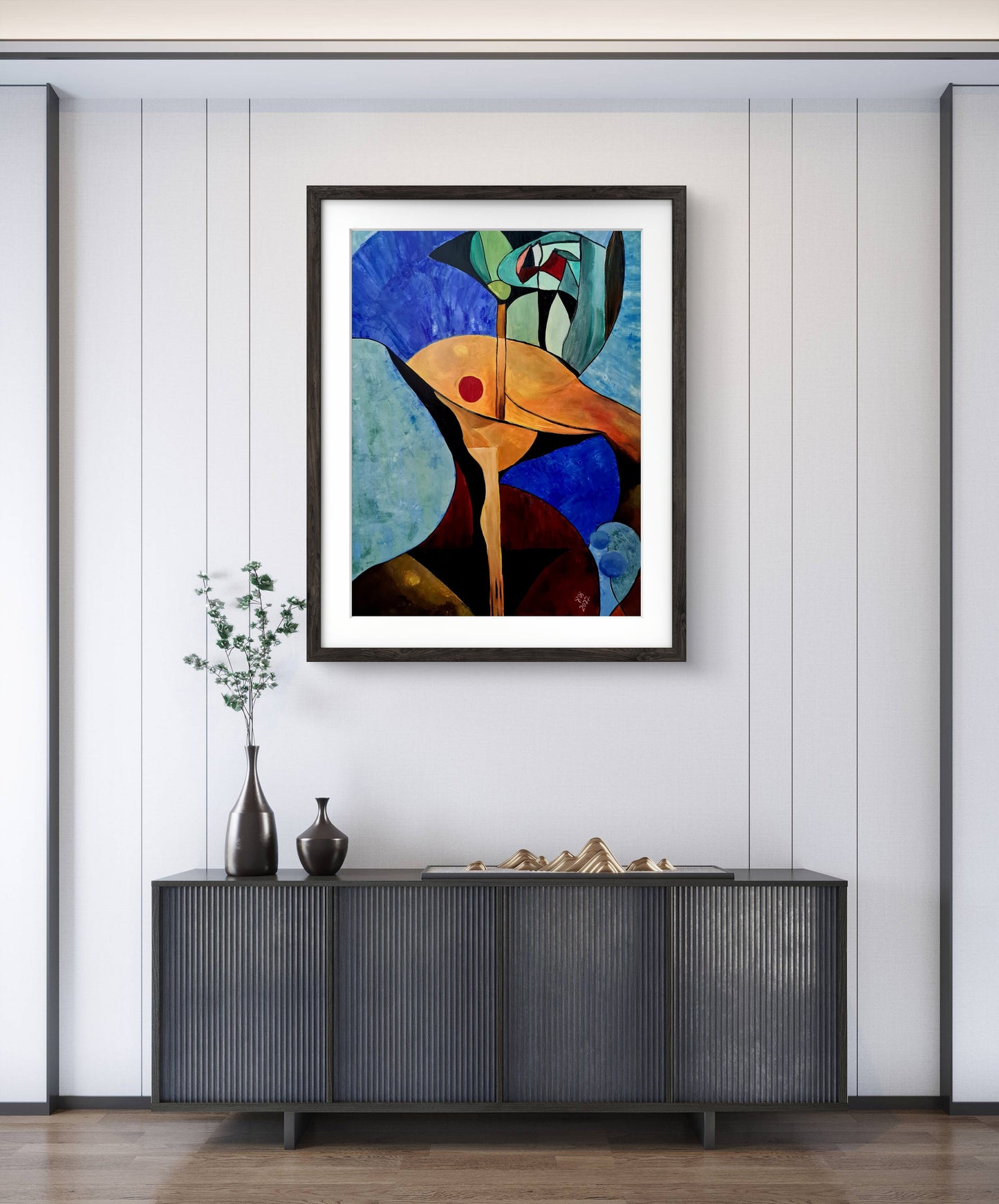 Going to Work – Original Acrylic Painting by Jasmina Mendoza - 5