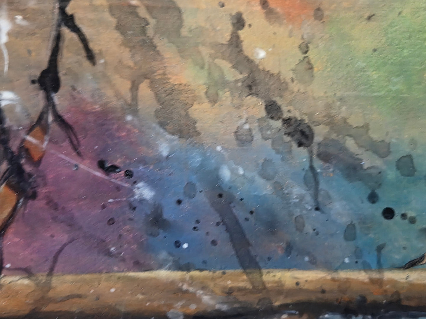 Think Without Limits original acrylic painting by Jasmina Mendoza - 3
