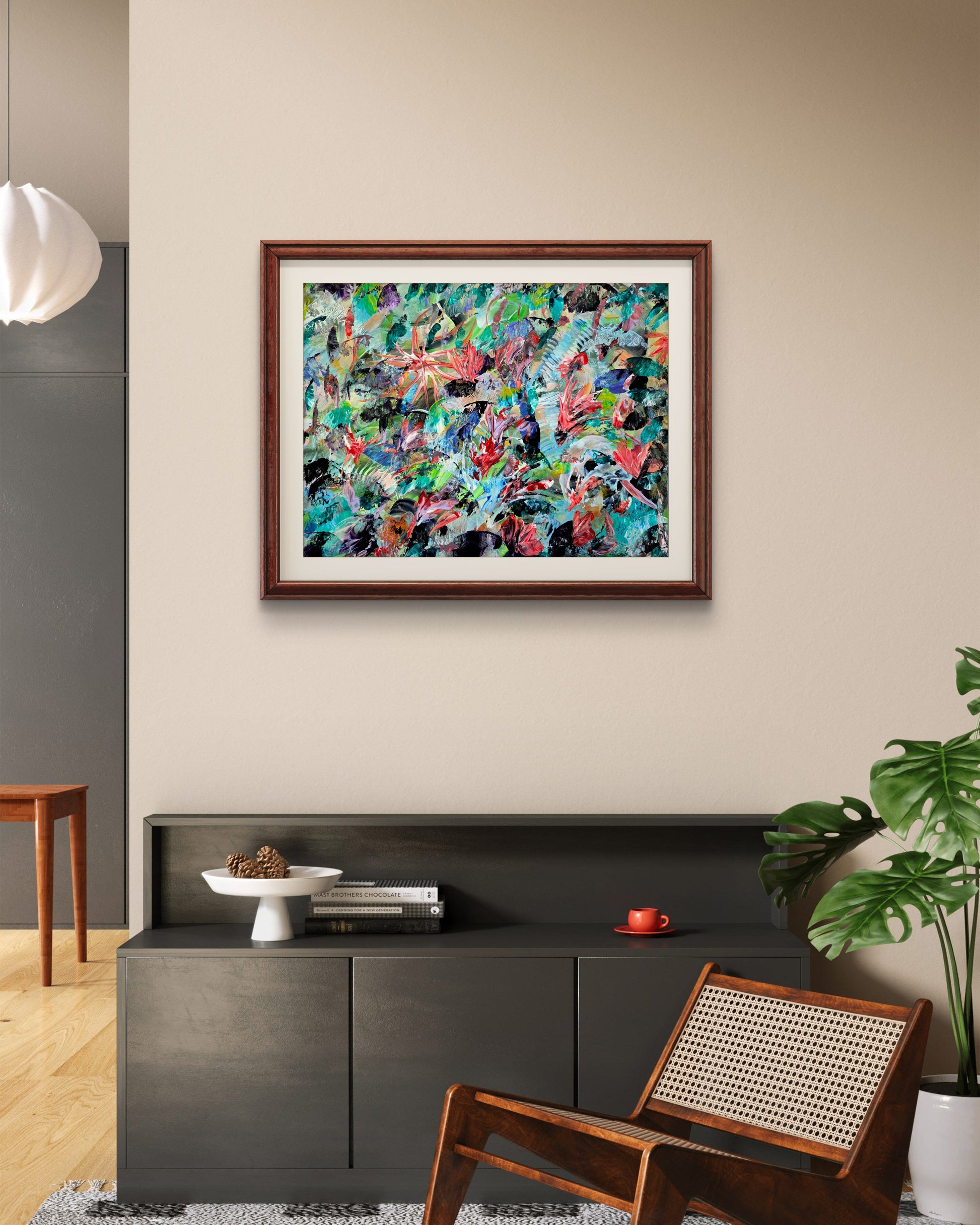 Deep Into Nature – Original Acrylic Painting by Jasmina Mendoza - 8