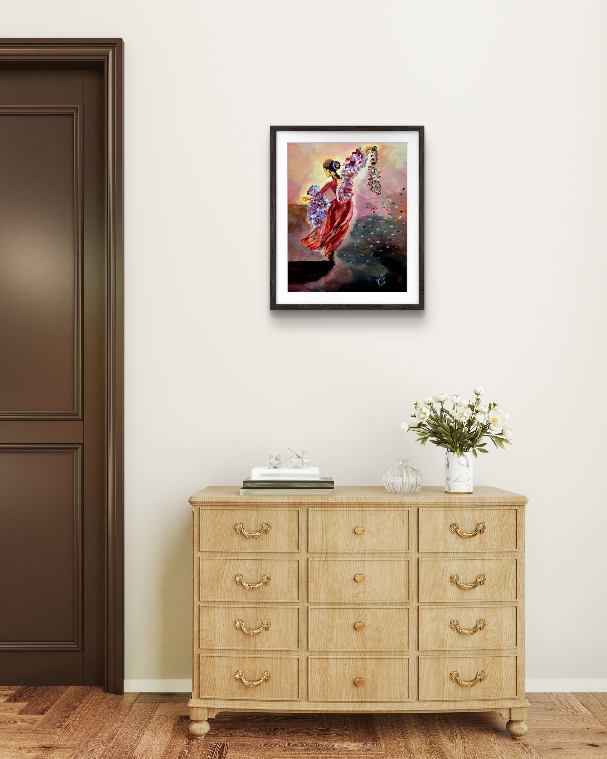 Passion original figurative abstract painting by Jasmina Mendoza - 7